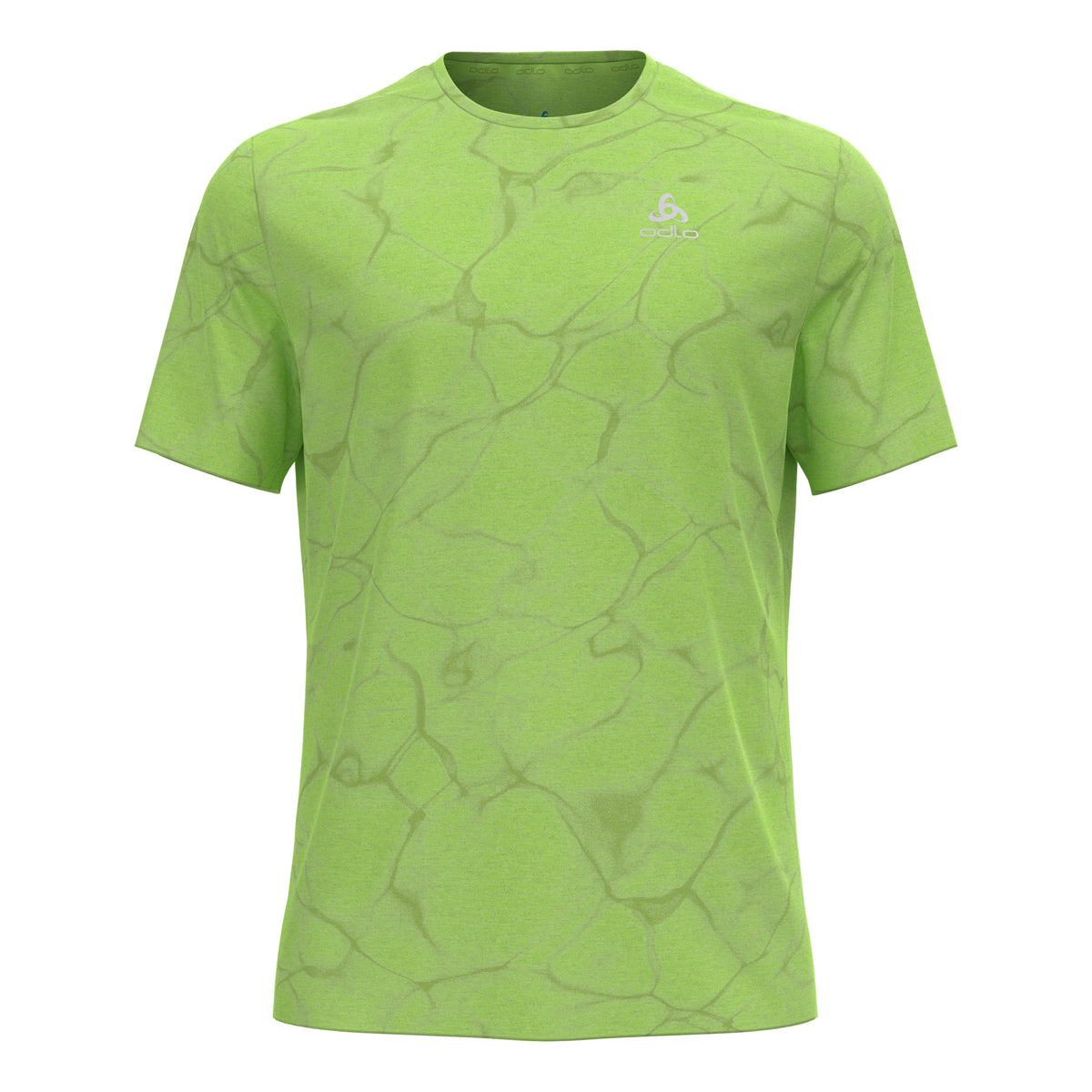 Odlo Zeroweight Engineered Chill-Tec Laufshirt Herren - hellgrün,