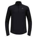 Zeroweight Warm Mid Layer 1/2 Zip Laufshirt Herren-Schwarz
