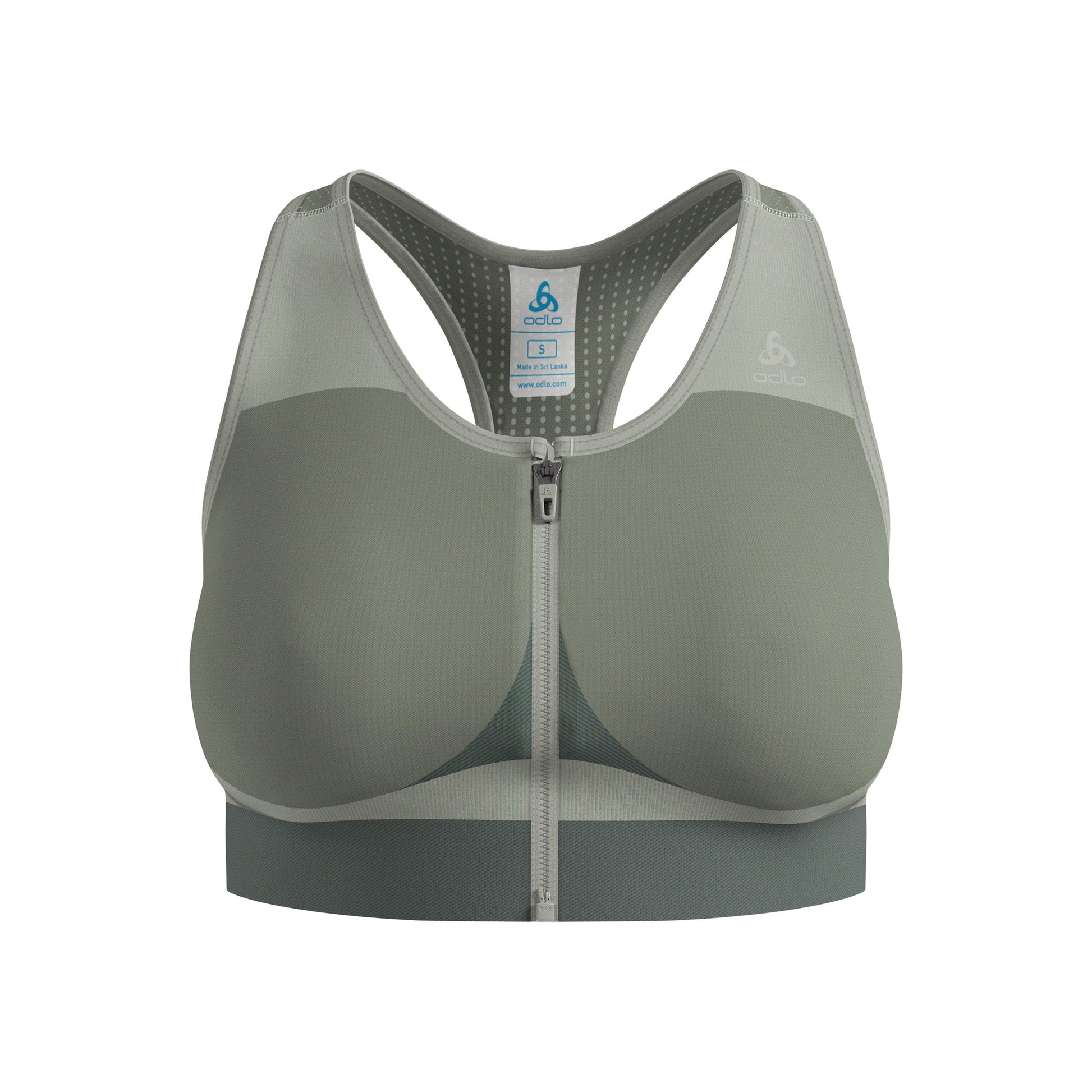 Odlo Seamless High Sport-BH Damen-Oliv