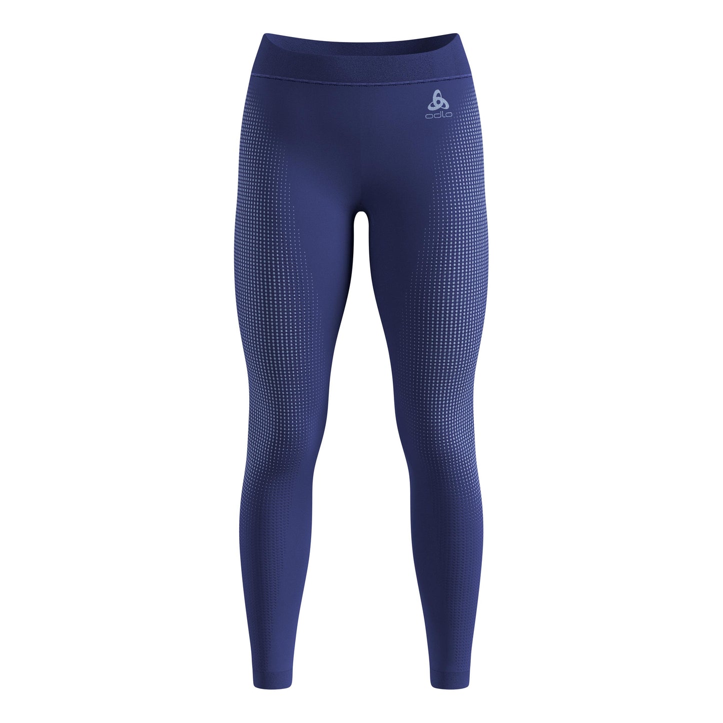 Odlo Performance Warm Eco Big Logo Bottom Long Tight Damen-blau