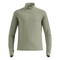 Zeroweight Warm Mid Layer 1/2 Zip Laufshirt Herren-Oliv