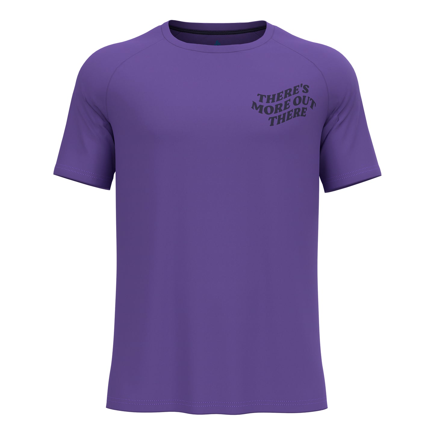 Odlo Essential Print Laufshirt Herren-Lila