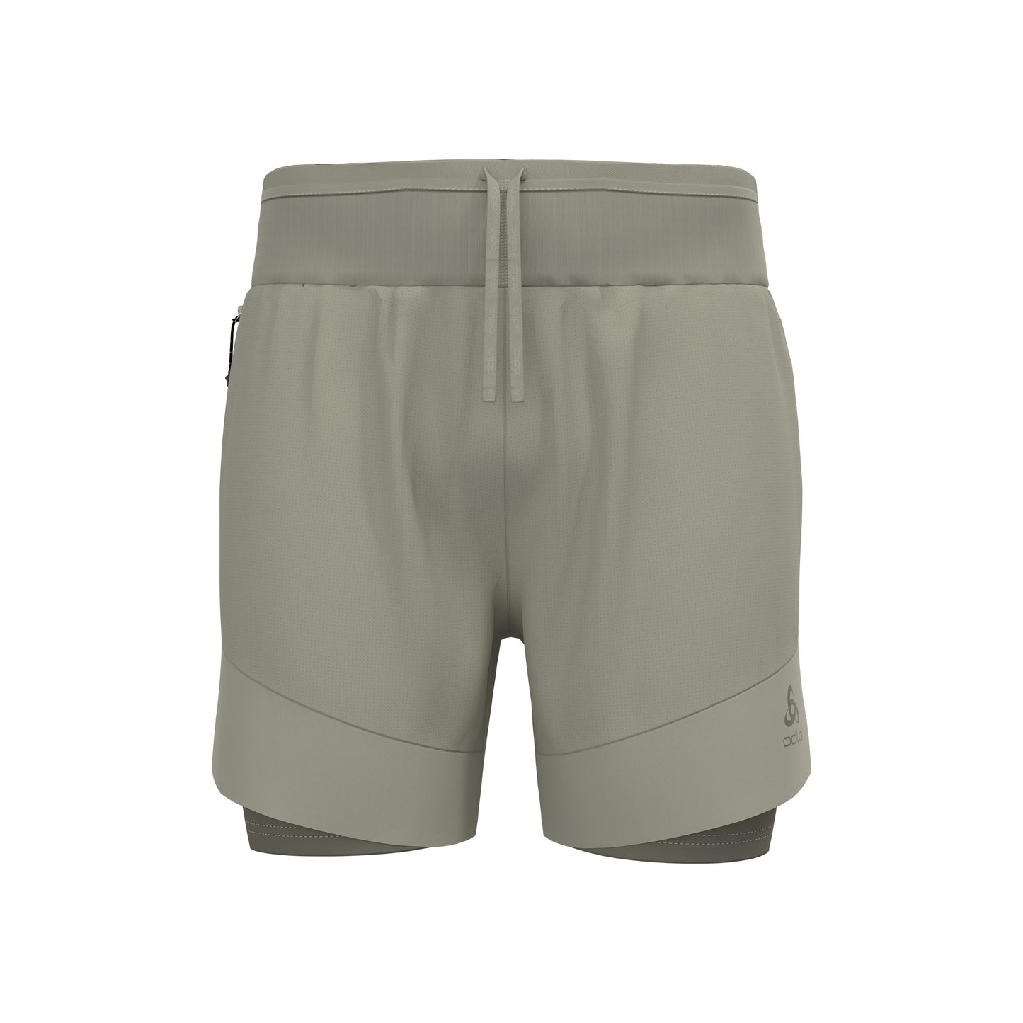 Odlo X-Alp Trail 6in 2in1 Laufshorts Herren-Grau