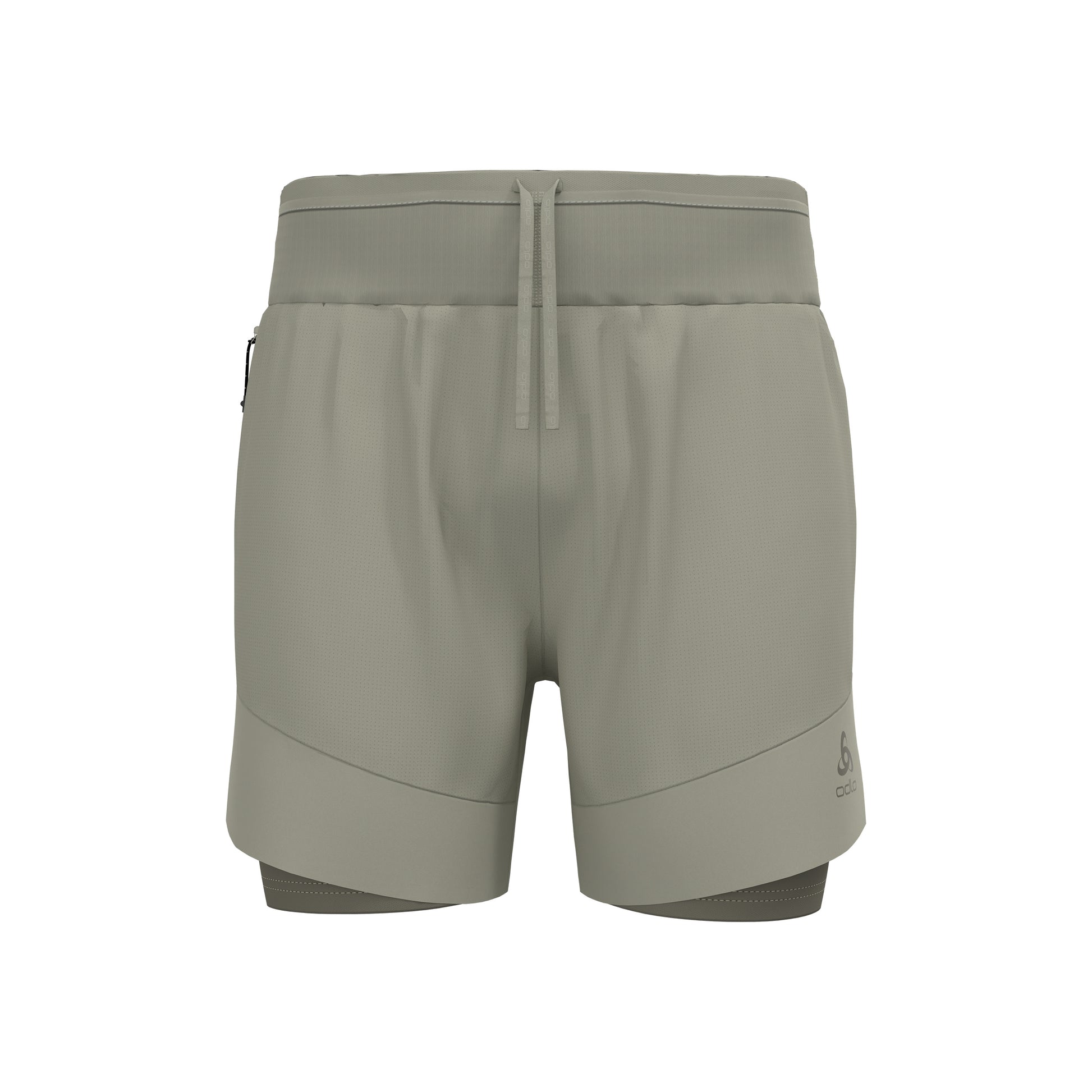 Odlo X-Alp Trail 6in 2in1 Laufshorts Herren-Grau
