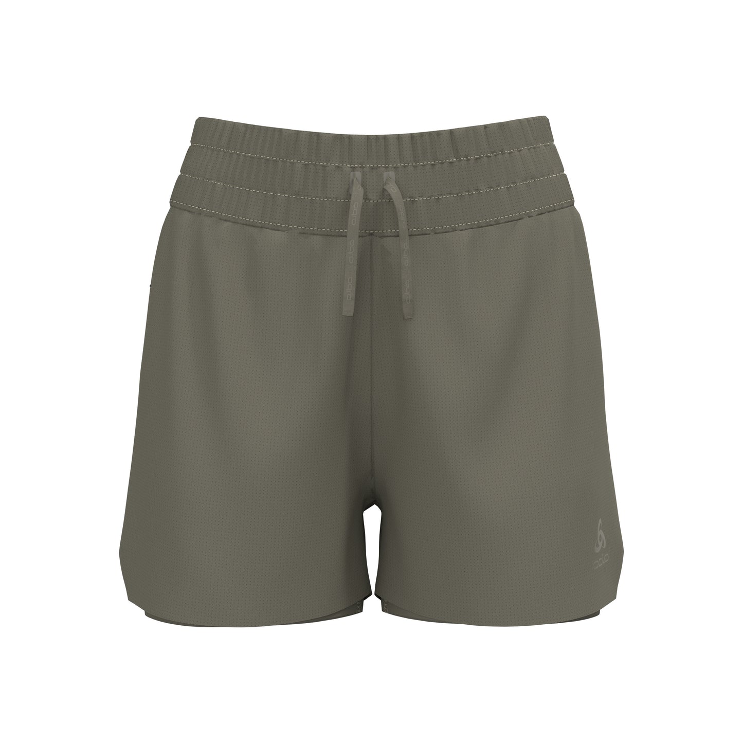 Odlo Zeroweight 3in 2in1 Laufshorts Damen-Khaki