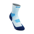 Core Mid Cut 5.0 Kompressions-Socken Damen-Hellblau,Dunkelblau