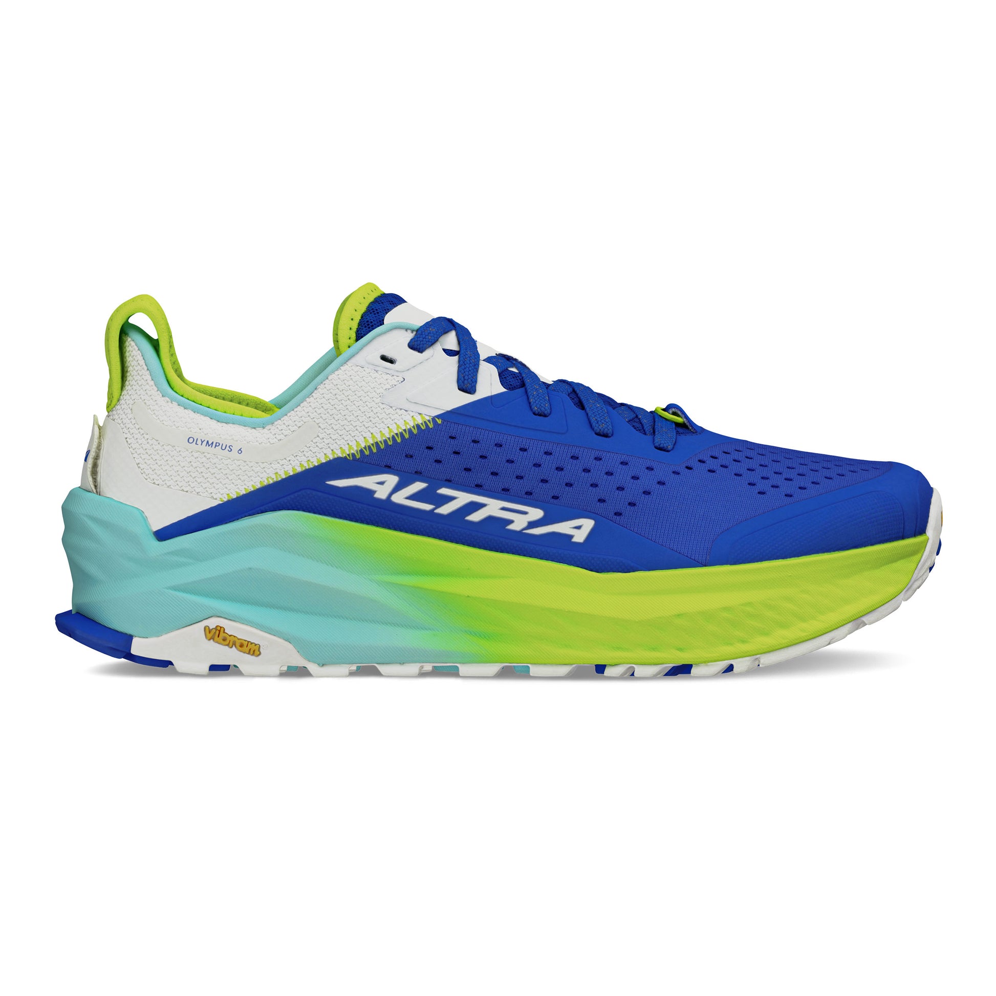 Altra Olympus 6 Trailschuh Herren-Blau,Limette