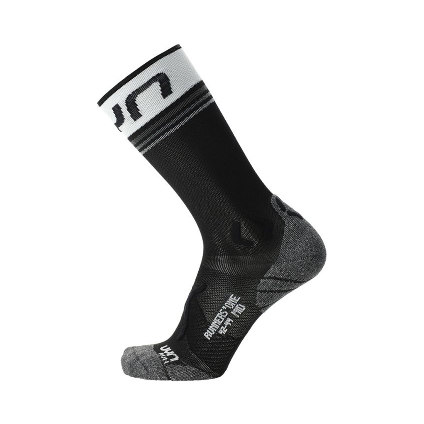 UYN Runner's One Laufsocken Herren-Schwarz,Weiß