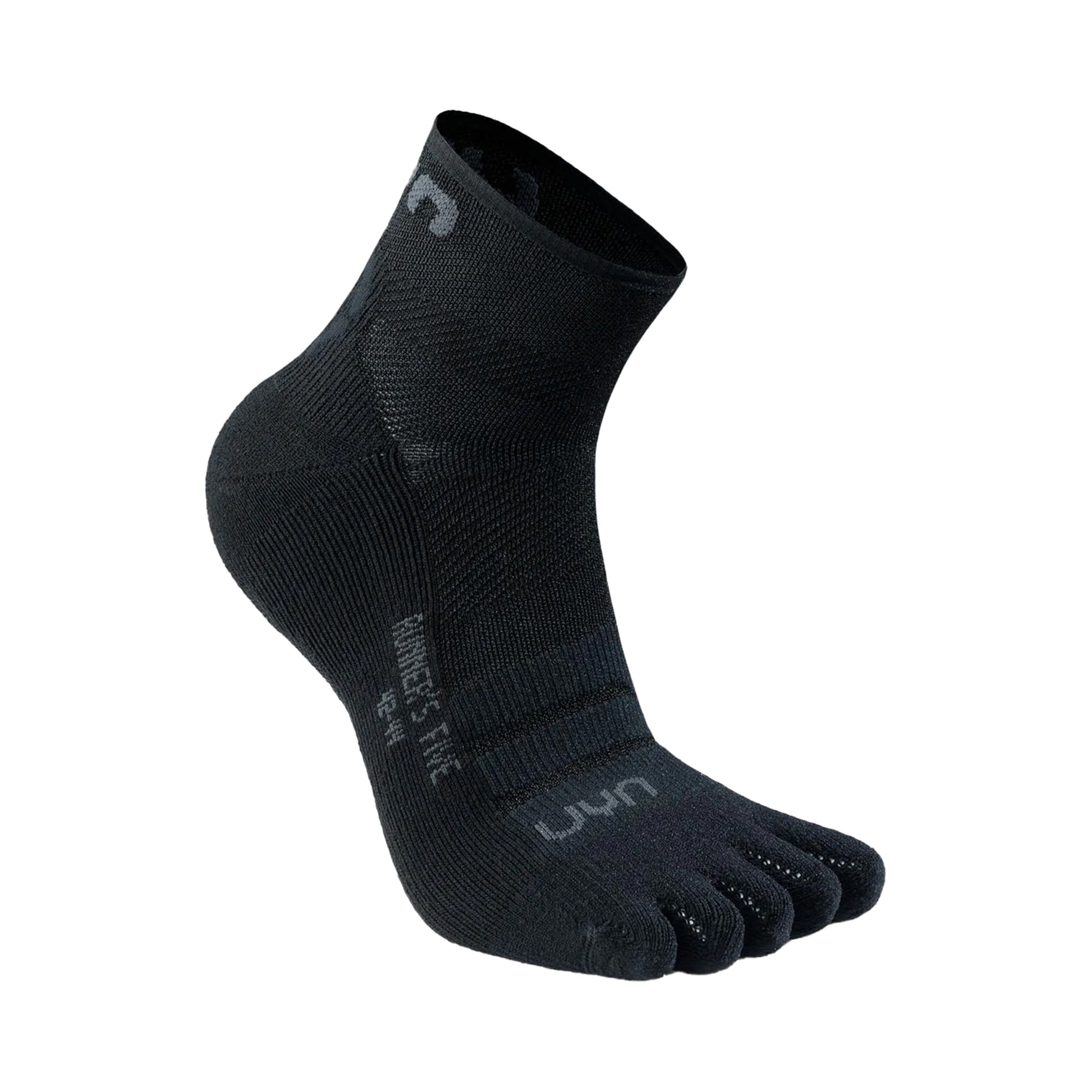 UYN Runner'S Five Low Cut Laufsocken Herren-Schwarz