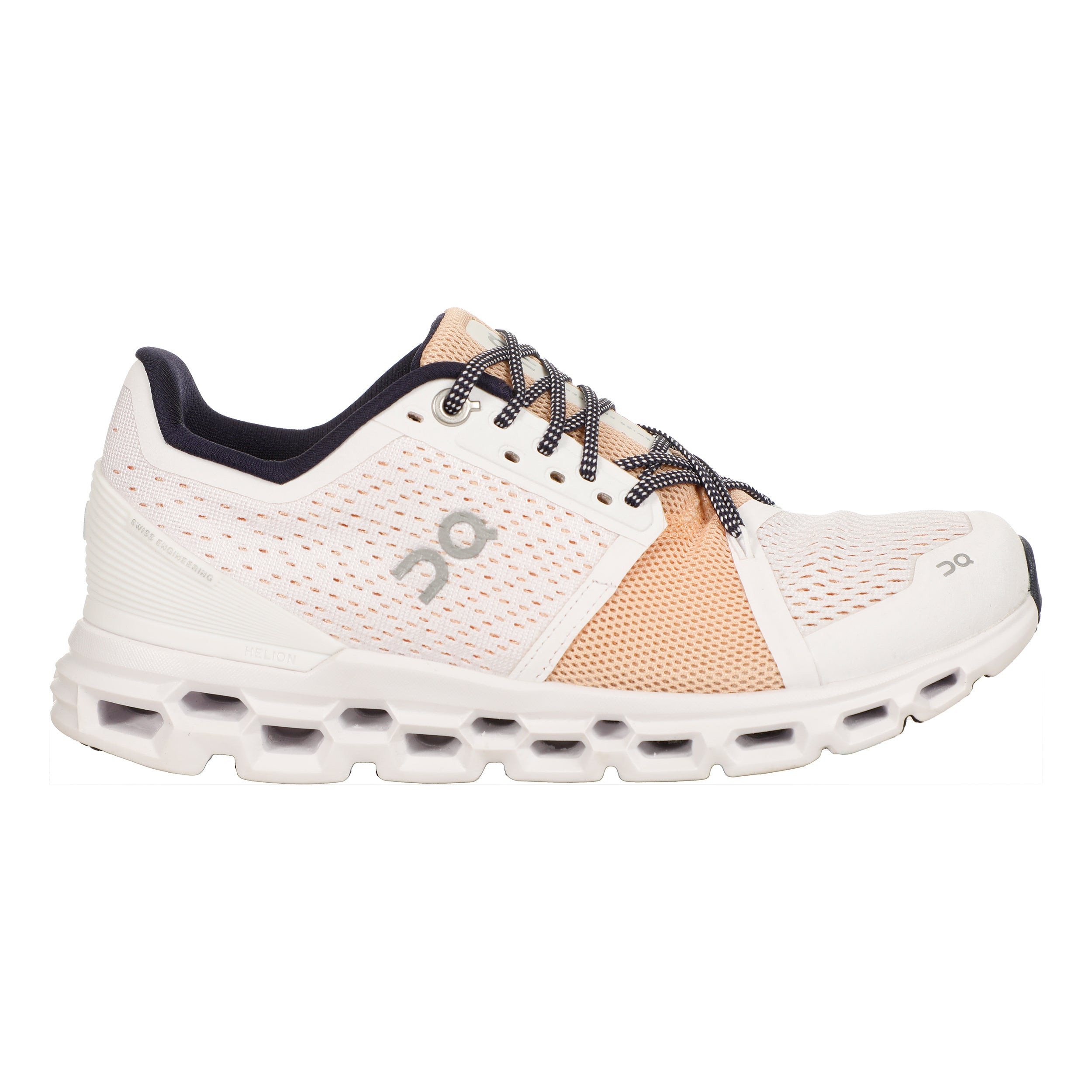 On Cloudstratus Neutralschuh Damen - weiß, beige