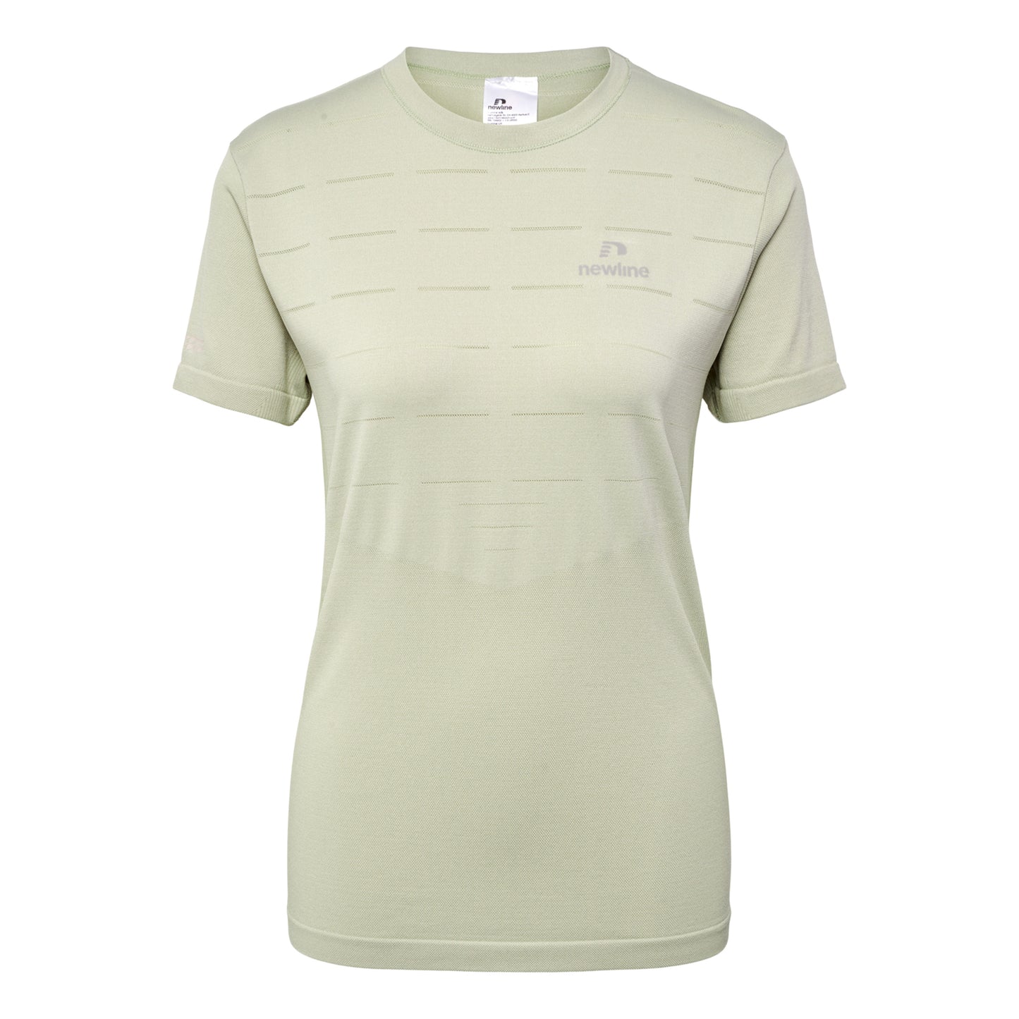 Newline Riverside Seamless T-Shirt Laufshirt Damen-Grau