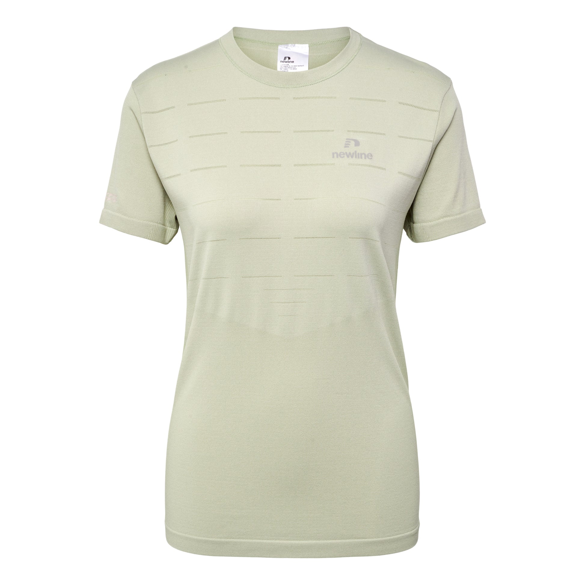 Newline Riverside Seamless T-Shirt Laufshirt Damen-Grau