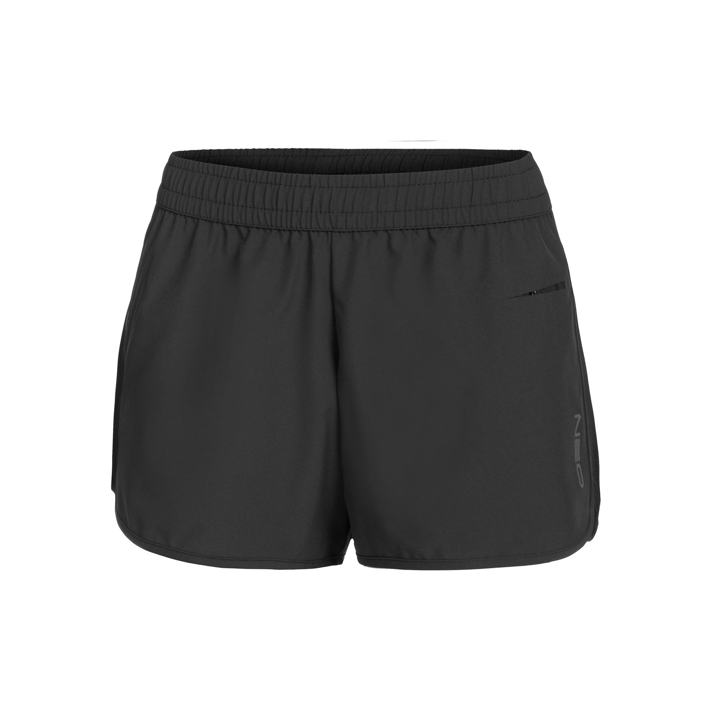 NEO Flyweight Flex 3in Laufshorts Damen-Schwarz