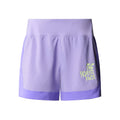 Sunriser 4in Laufshorts Damen - lila,