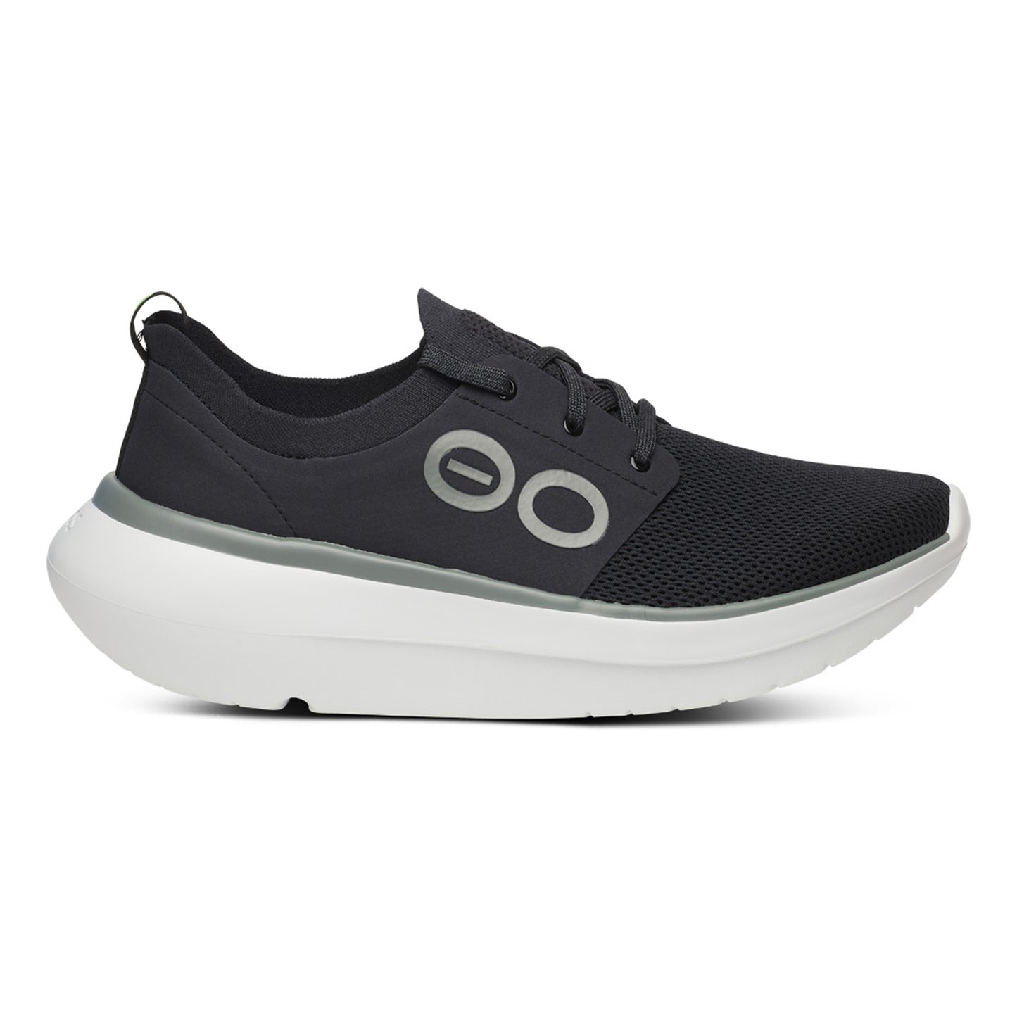 OOFOS OOmy Stride Recoveryschuh Herren - weiß, schwarz