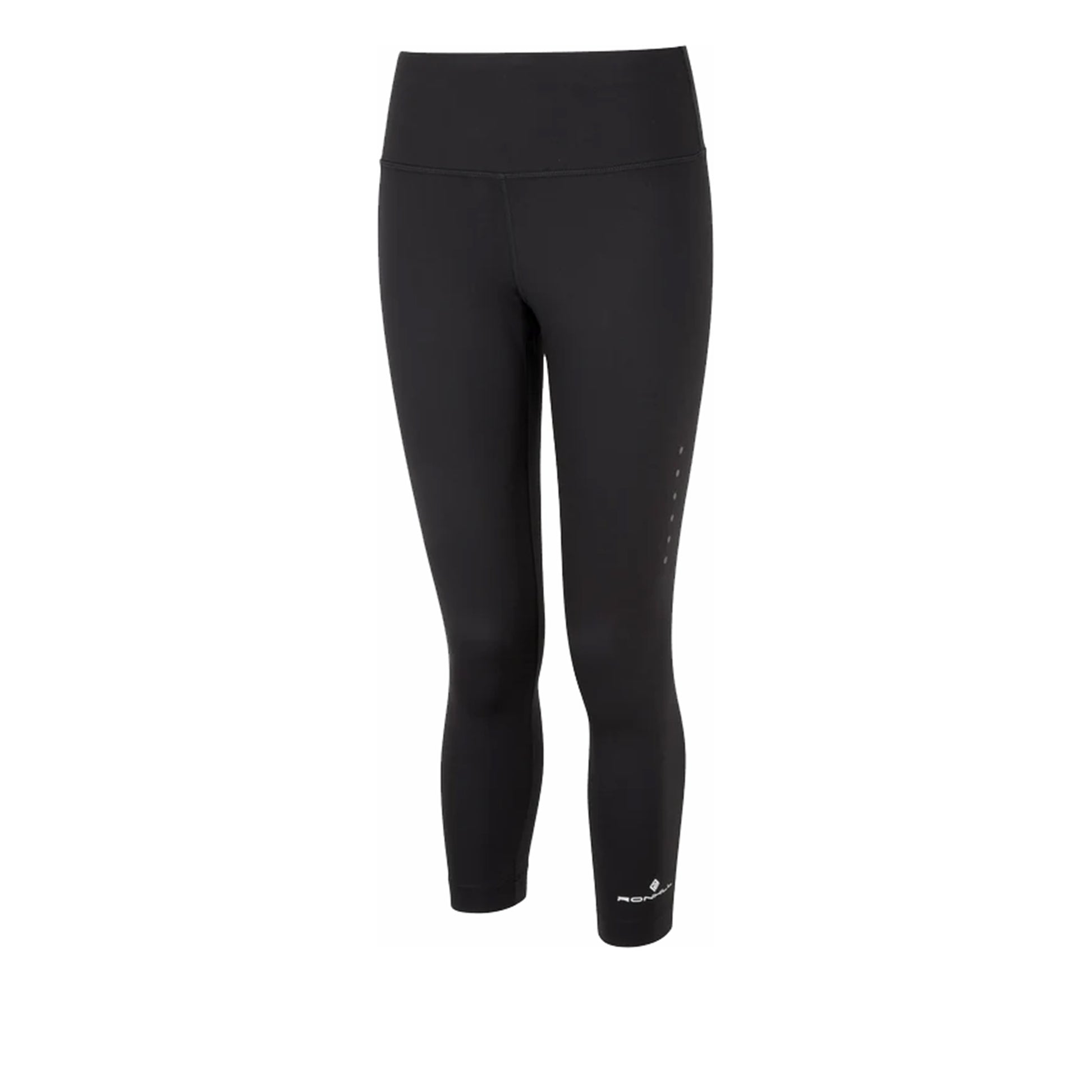 Ronhill Core Crop Lauftight Damen-Schwarz,Weiß
