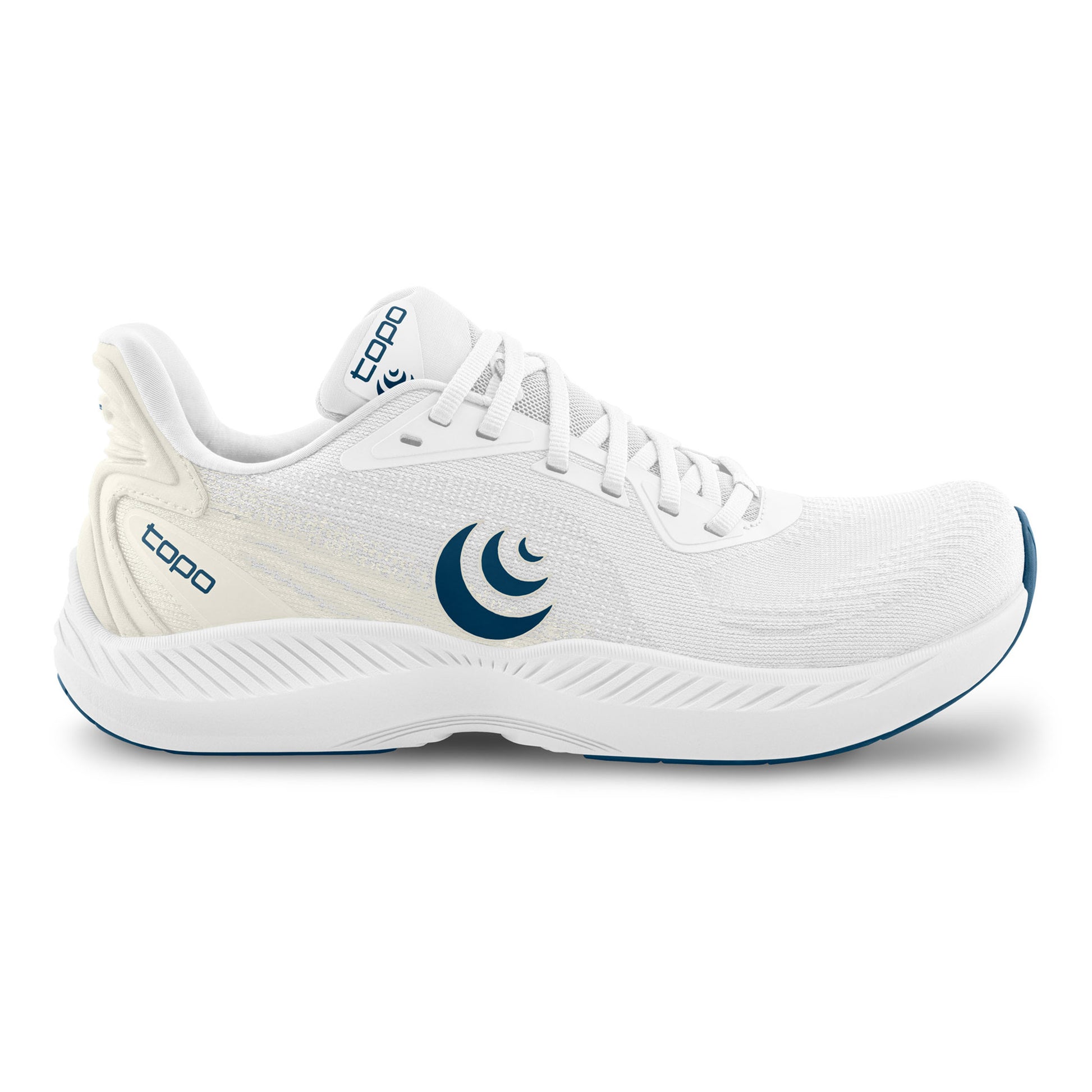 TOPO ATHLETIC Fli-Lyte 6 Neutralschuh Herren - weiß, dunkelblau