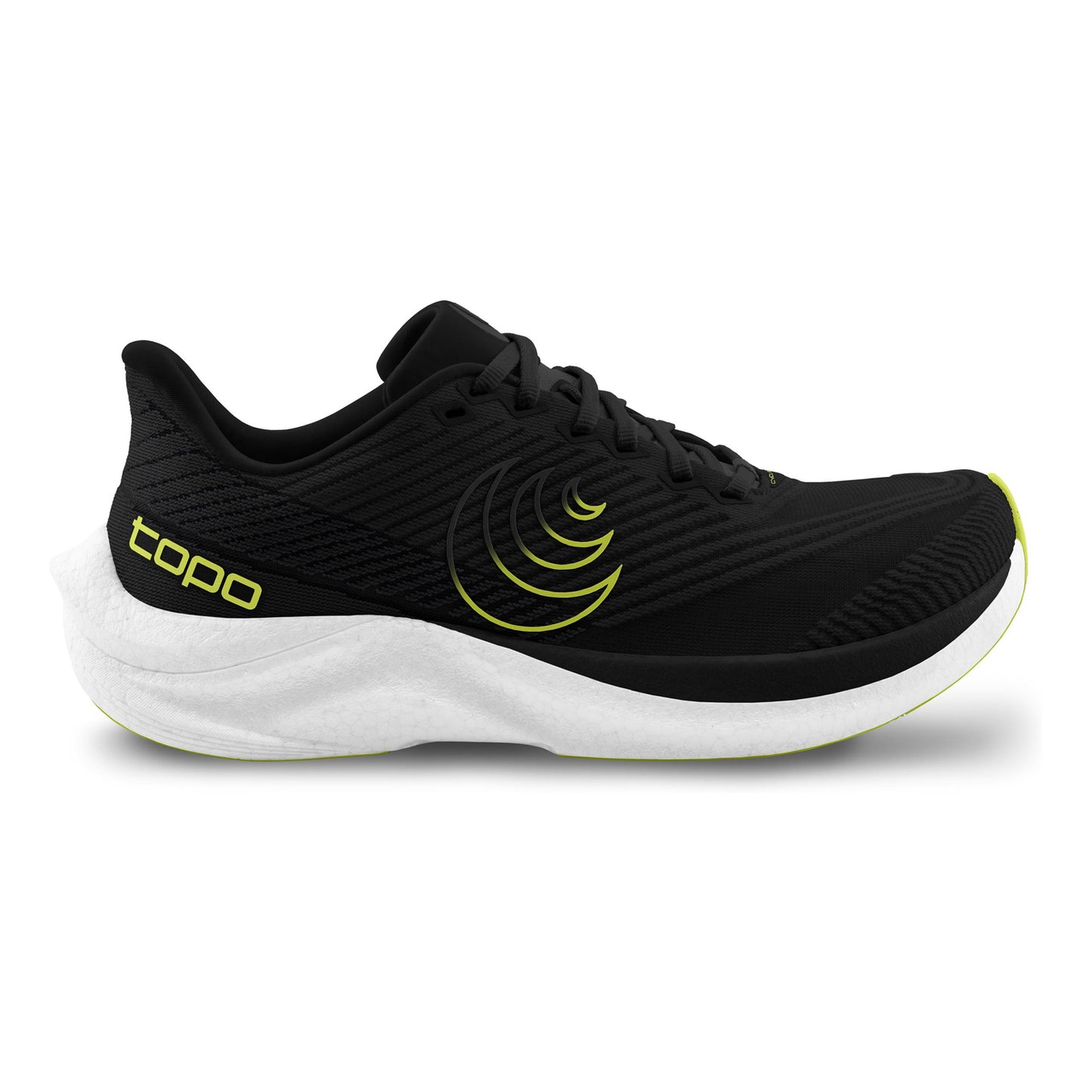 TOPO ATHLETIC Cyclone 3 Wettkampfschuh Herren-Schwarz,Limette