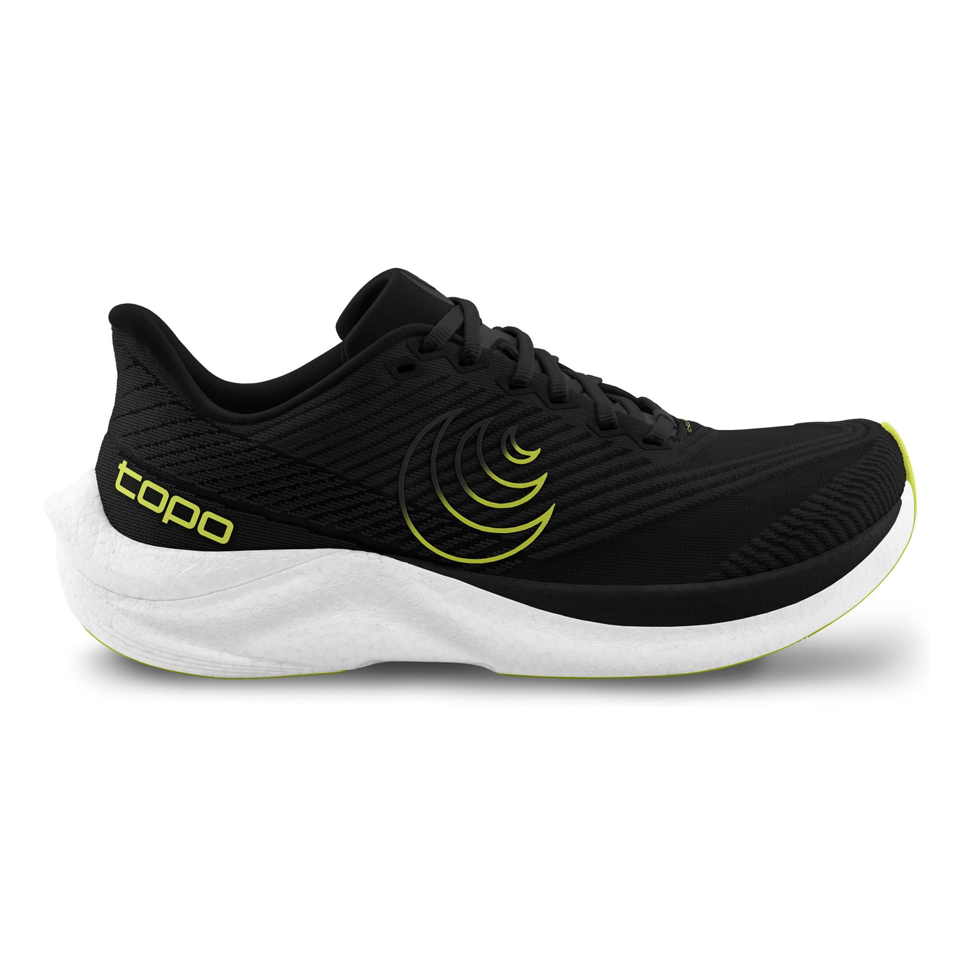 TOPO ATHLETIC Cyclone 3 Wettkampfschuh Herren-Schwarz,Limette