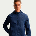Stride Laufjacke Herren - dunkelblau, silber
