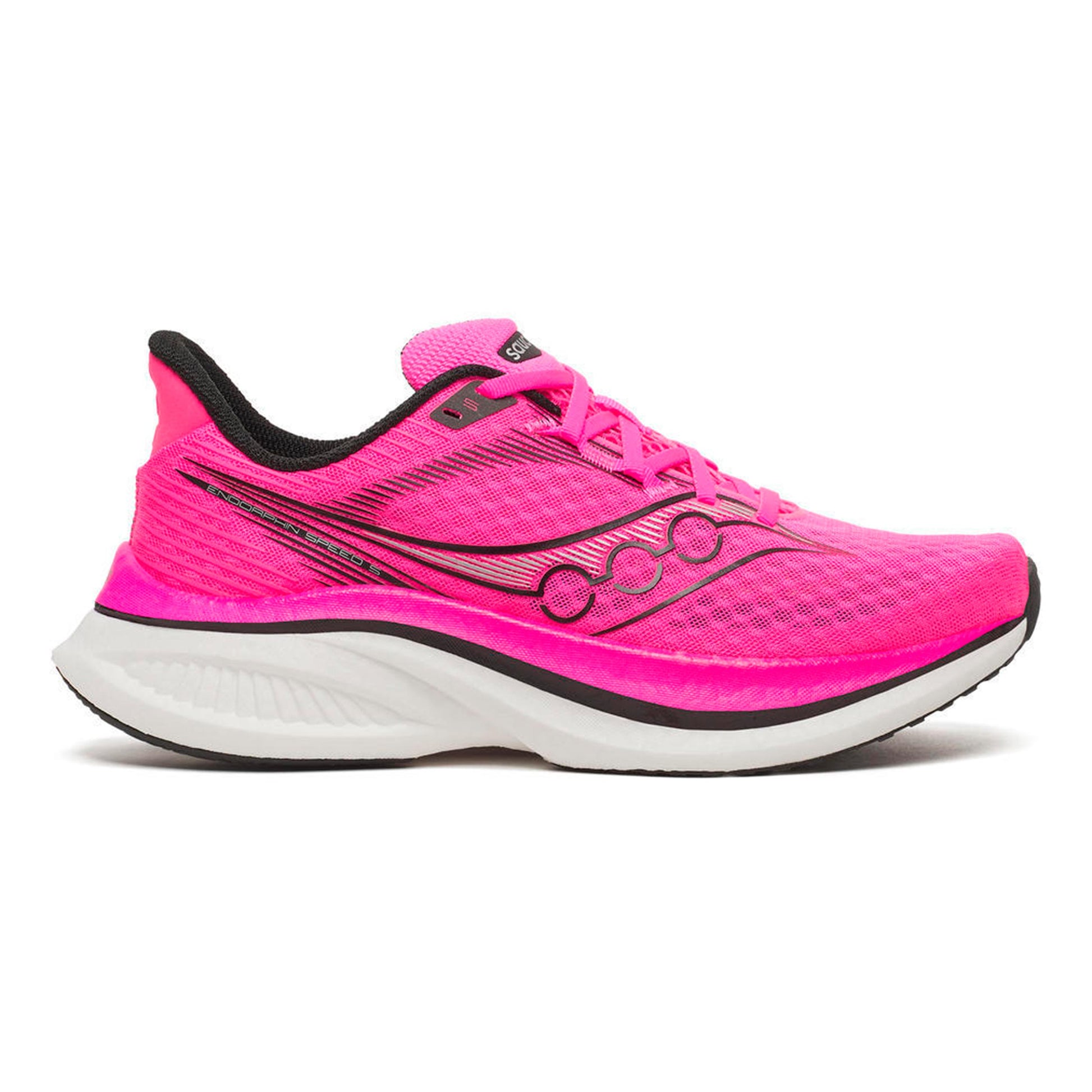 Saucony Endorphin Speed 5 Wettkampfschuh Herren-pink, schwarz