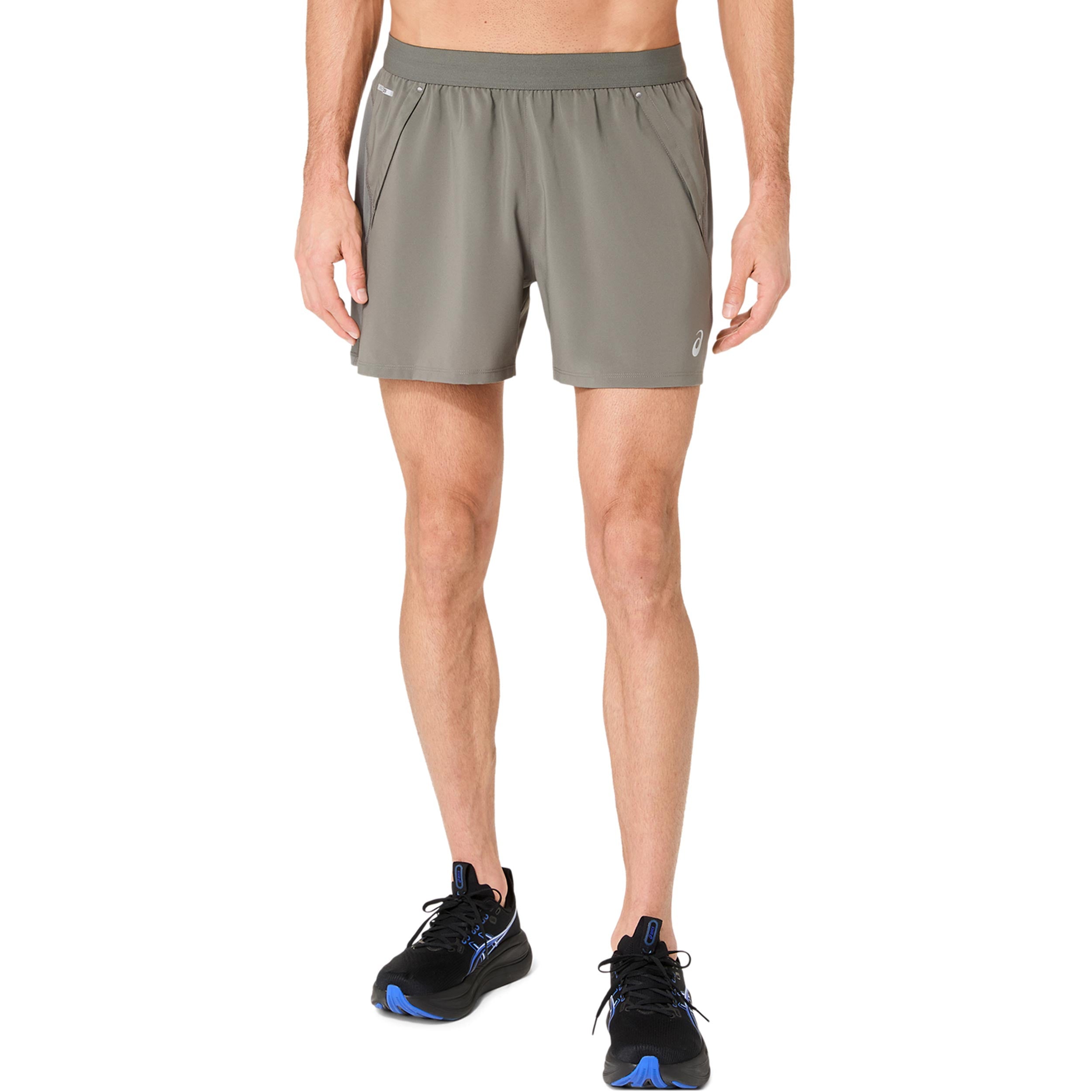 ASICS Road 5in  Laufshorts Herren - grau