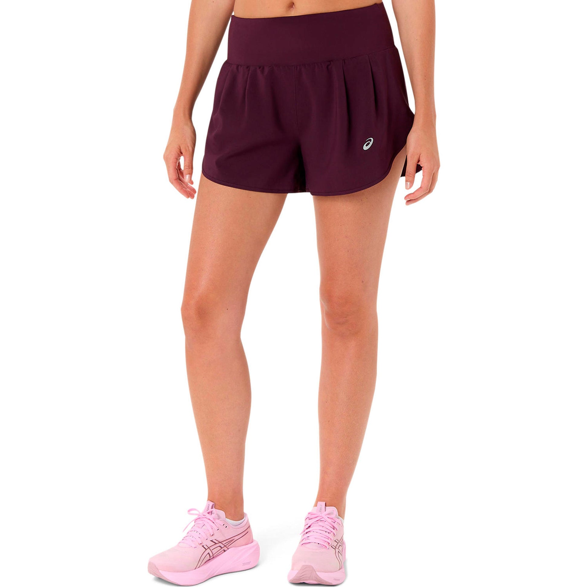 ASICS Road 3,5In  Laufshorts Damen - berry