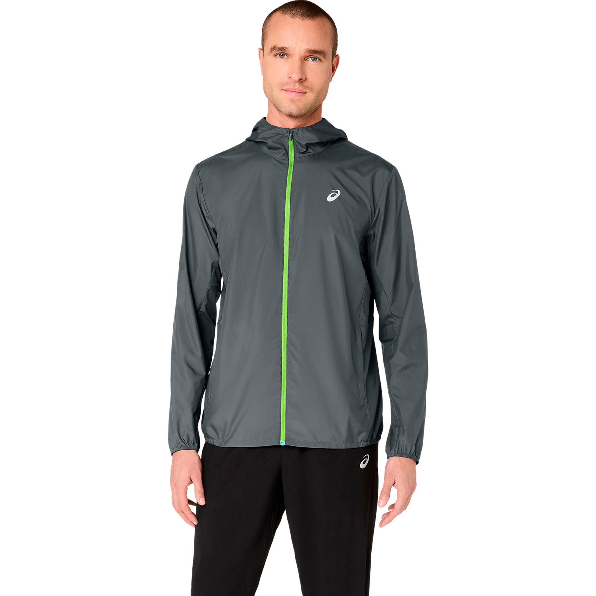 ASICS Core Laufjacke Herren-grau