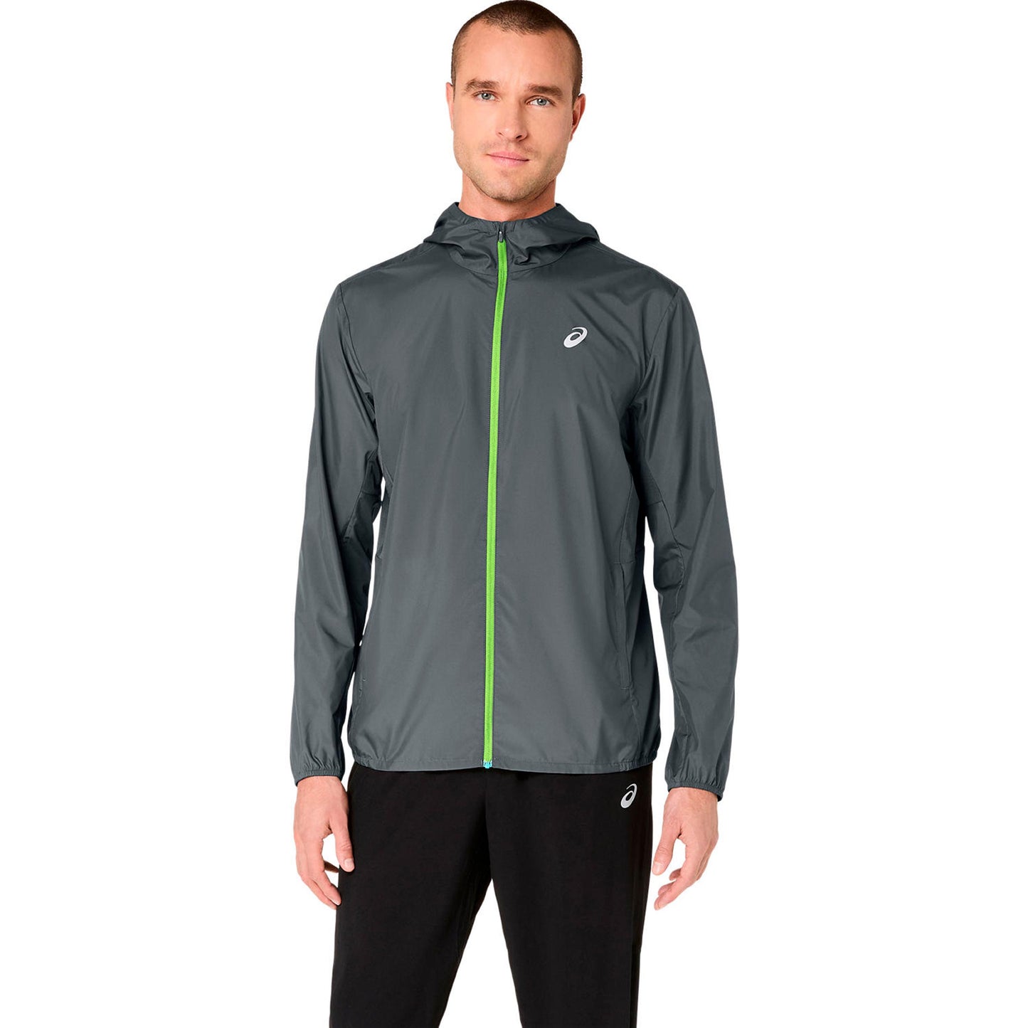 ASICS Core Laufjacke Herren-grau