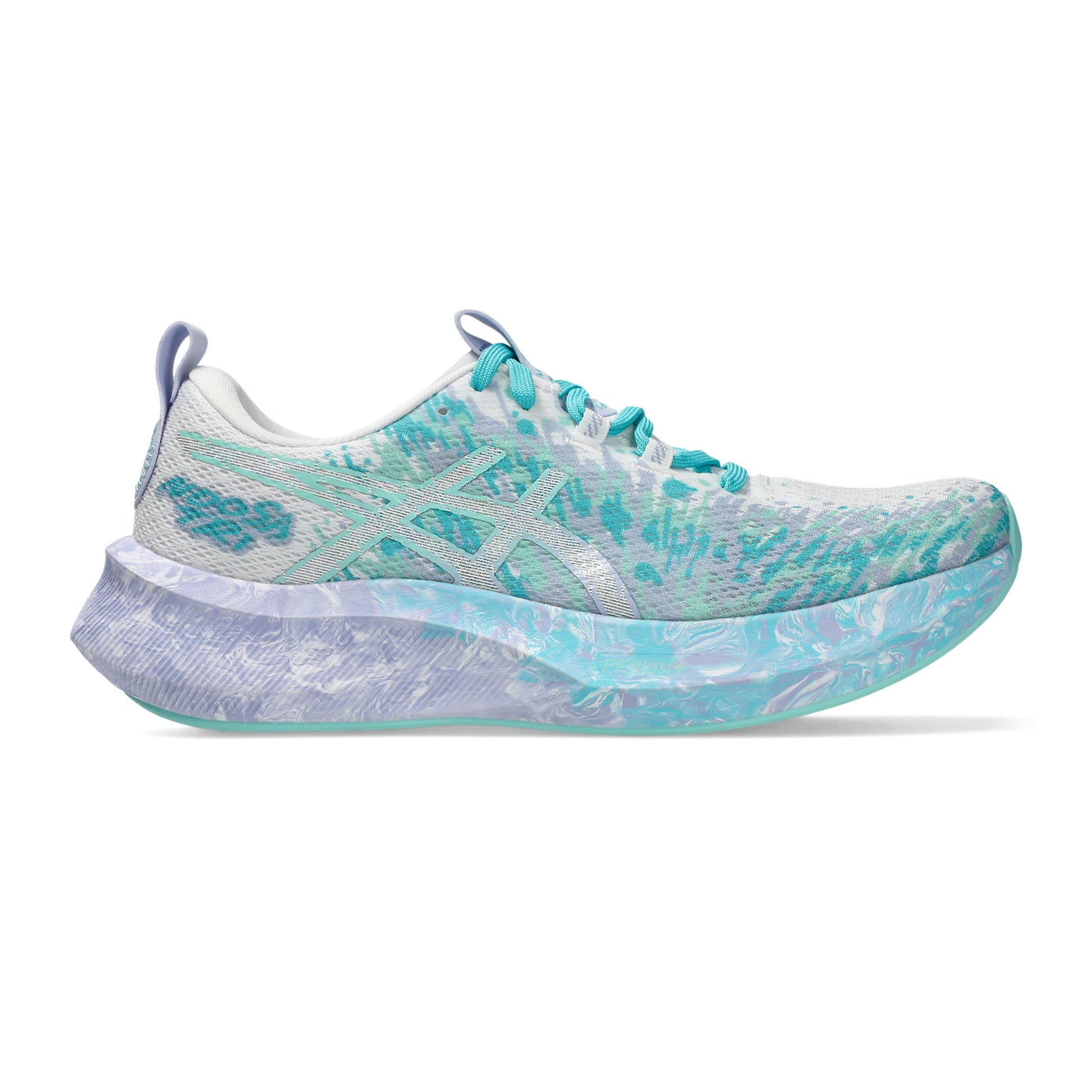 ASICS NOOSA TRI 16 Wettkampfschuh Damen - türkis, flieder