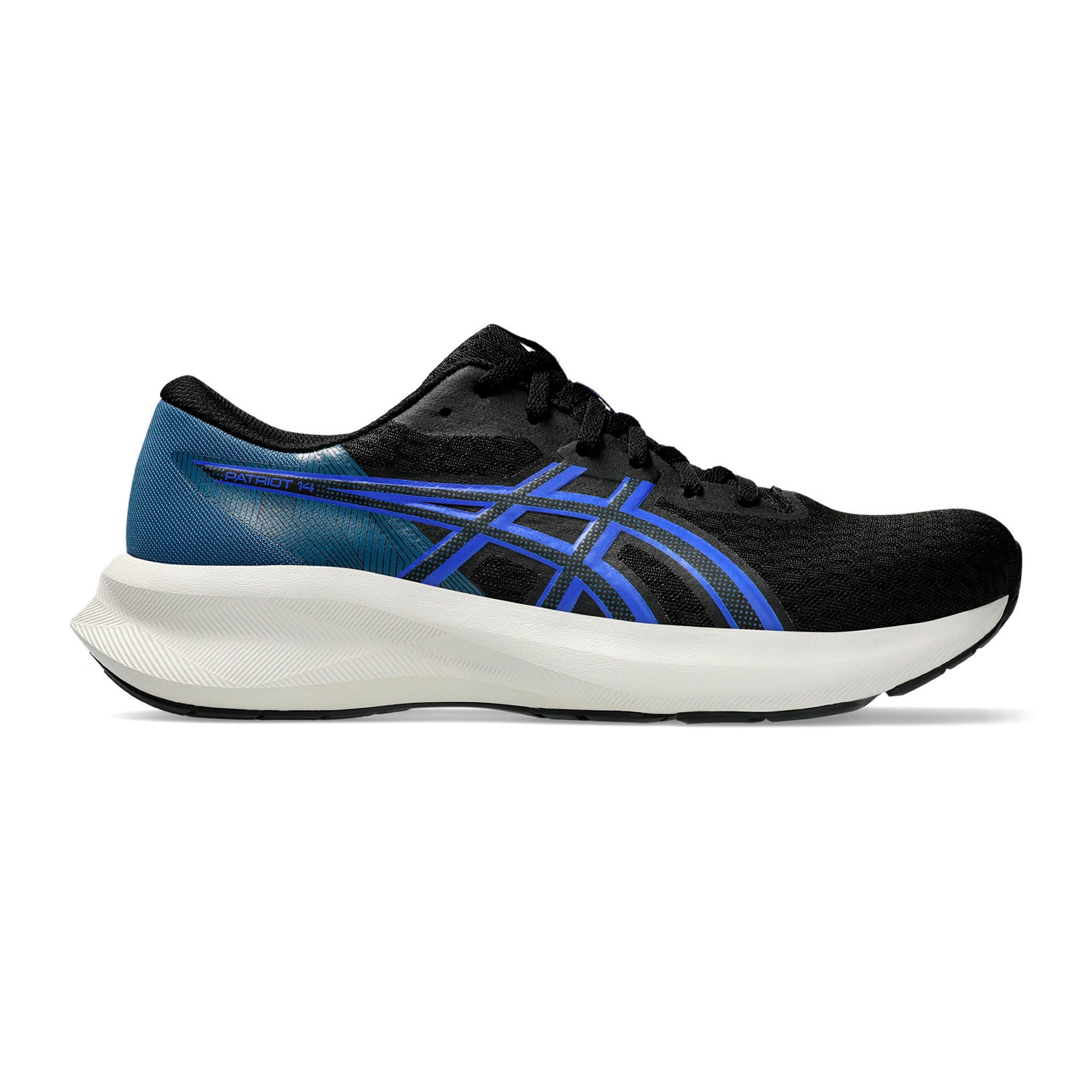 ASICS PATRIOT 14 Neutralschuh Herren - schwarz, blau