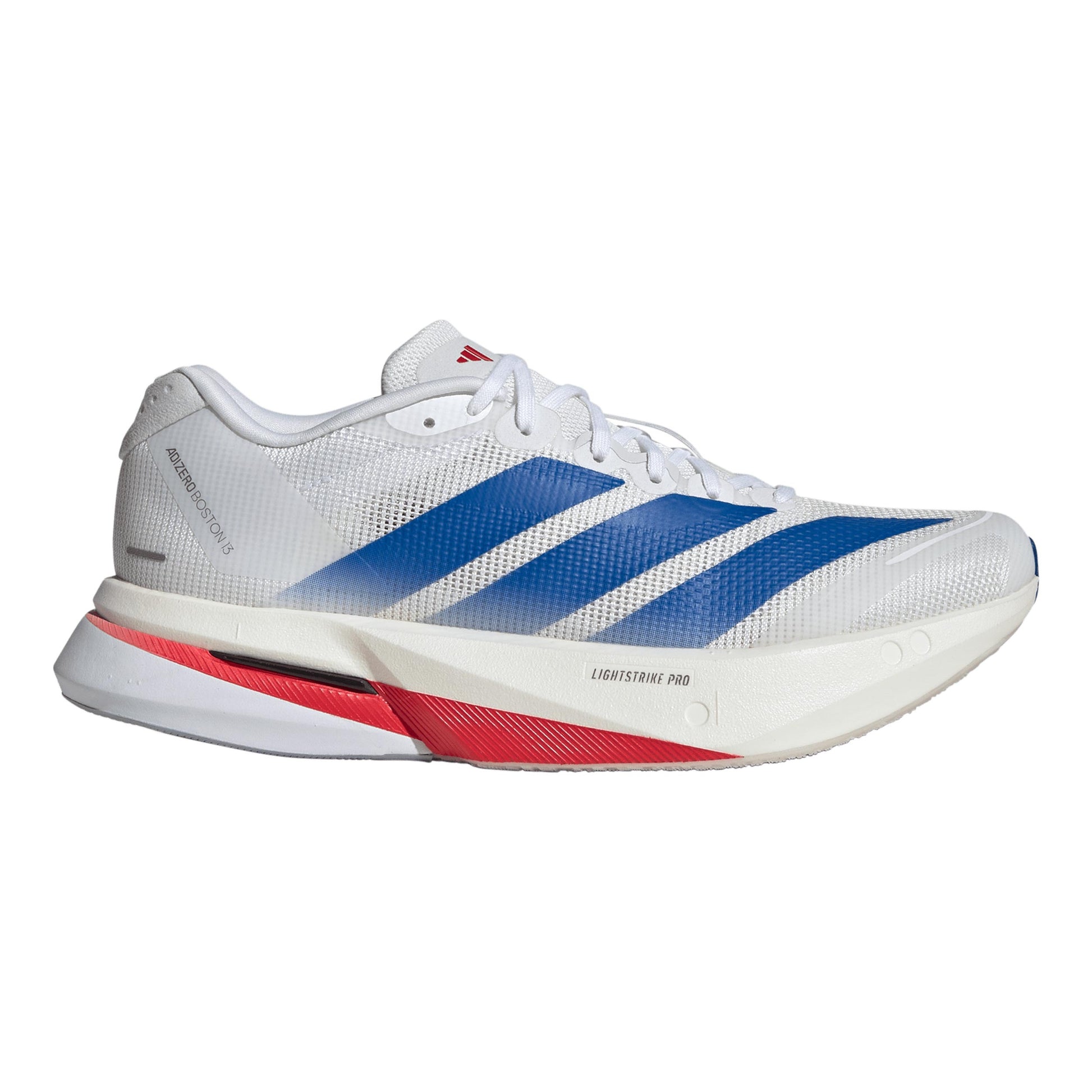 adidas adizero Boston 13 Wettkampfschuh Damen - weiß, blau