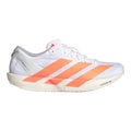 adizero Adios 9 Wettkampfschuh Damen - weiß, orange