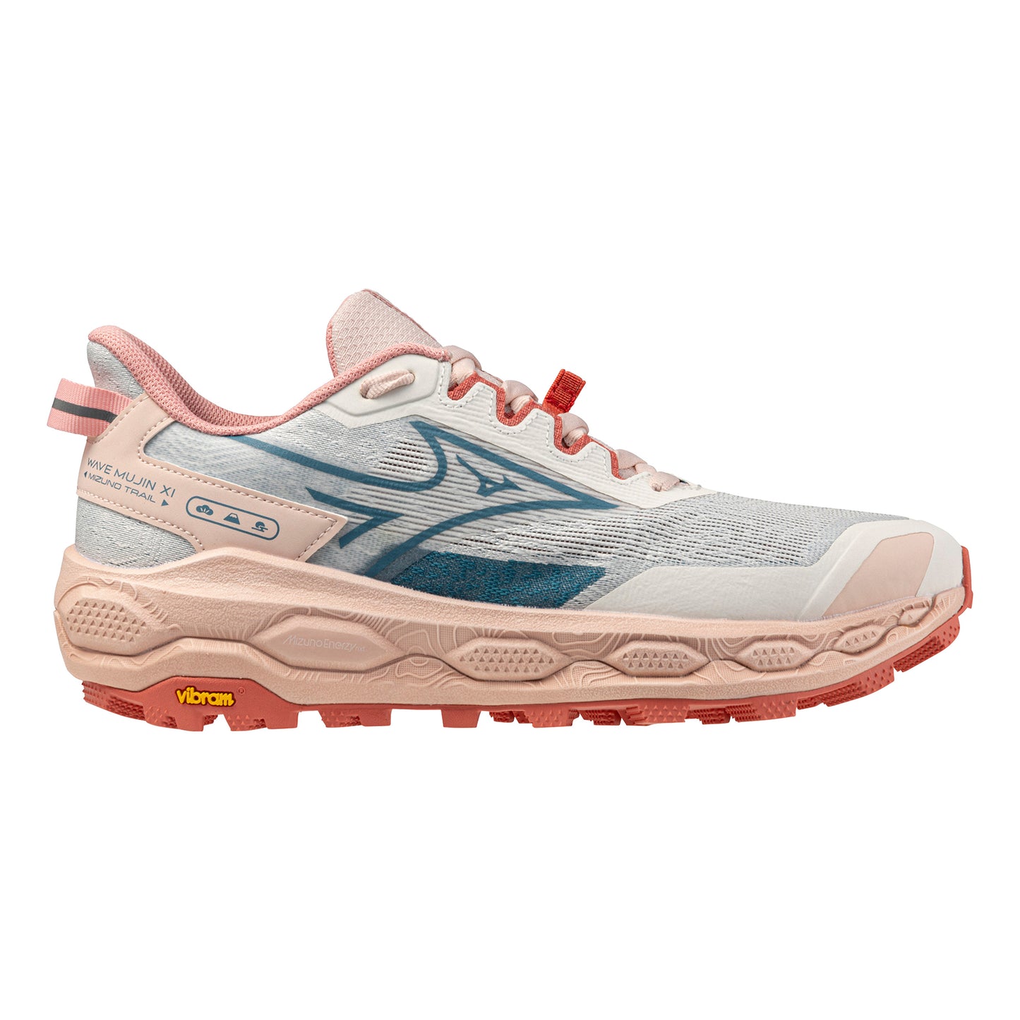 Mizuno Wave Mujin 11  Trailschuh Damen - weiß, blau
