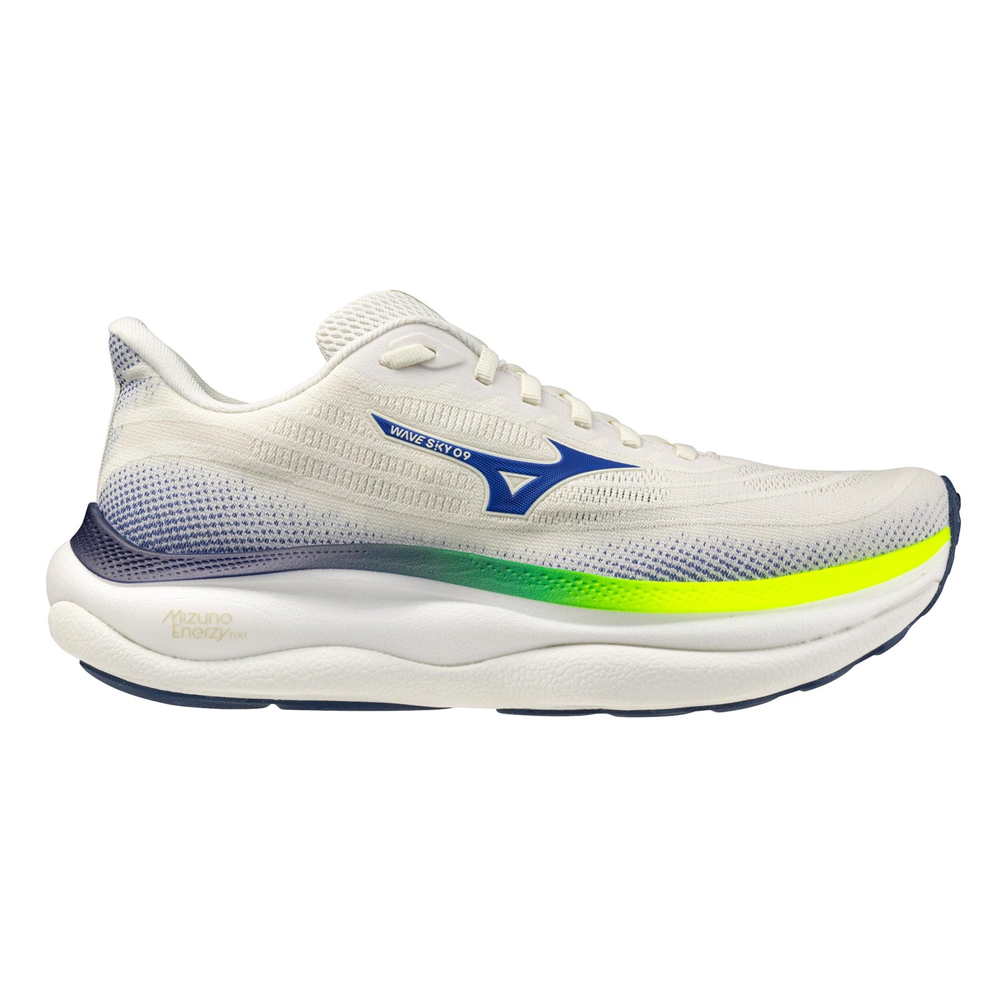 Mizuno Wave Sky 9                          Neutralschuh Herren-weiß, blau