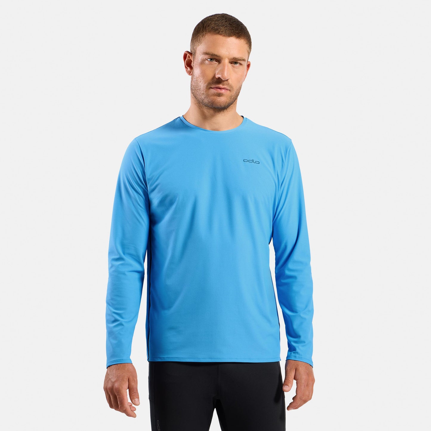 Odlo Zeroweight Chill-Tec  Laufshirt Herren - hellblau