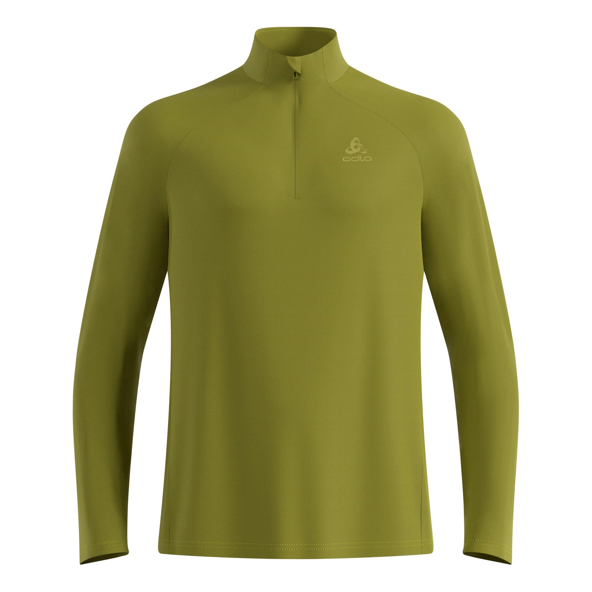 Odlo Essential 1/2 Zip Laufshirt Herren-grün