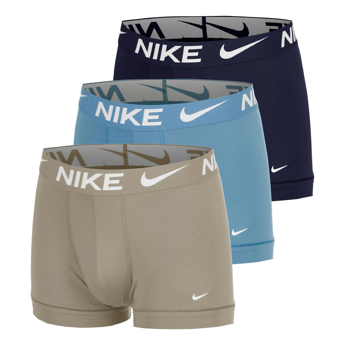 Nike Dri-Fit Essential Micro Trunk Boxer Short 3er Pack Herren - grün