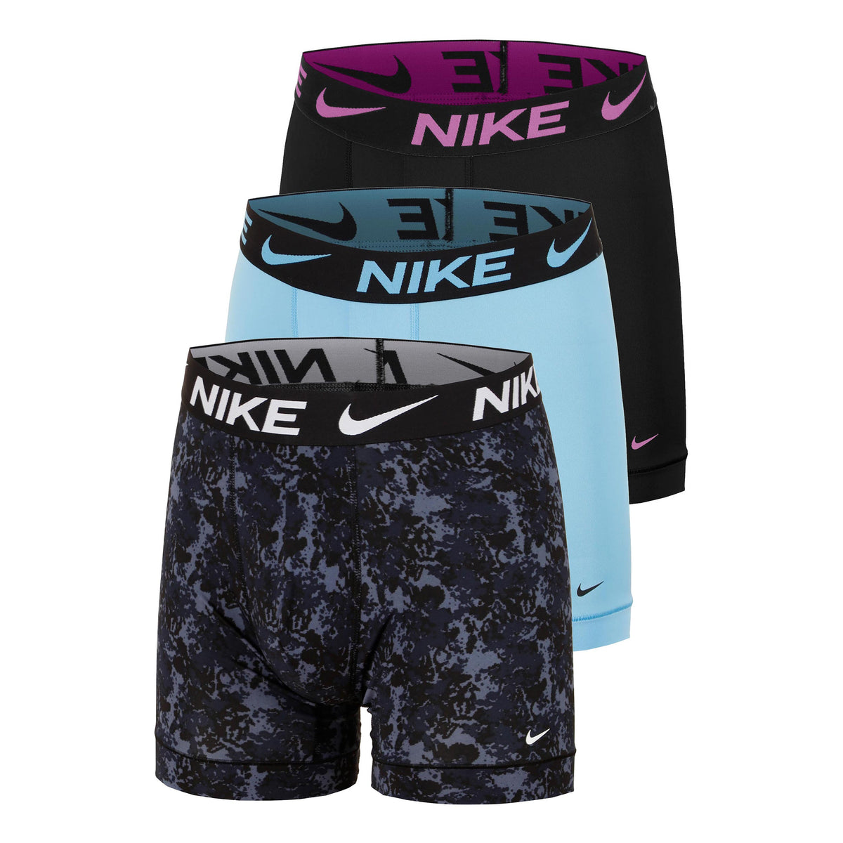 Nike Essential Micro Boxer Short 3er Pack Herren - dunkelblau