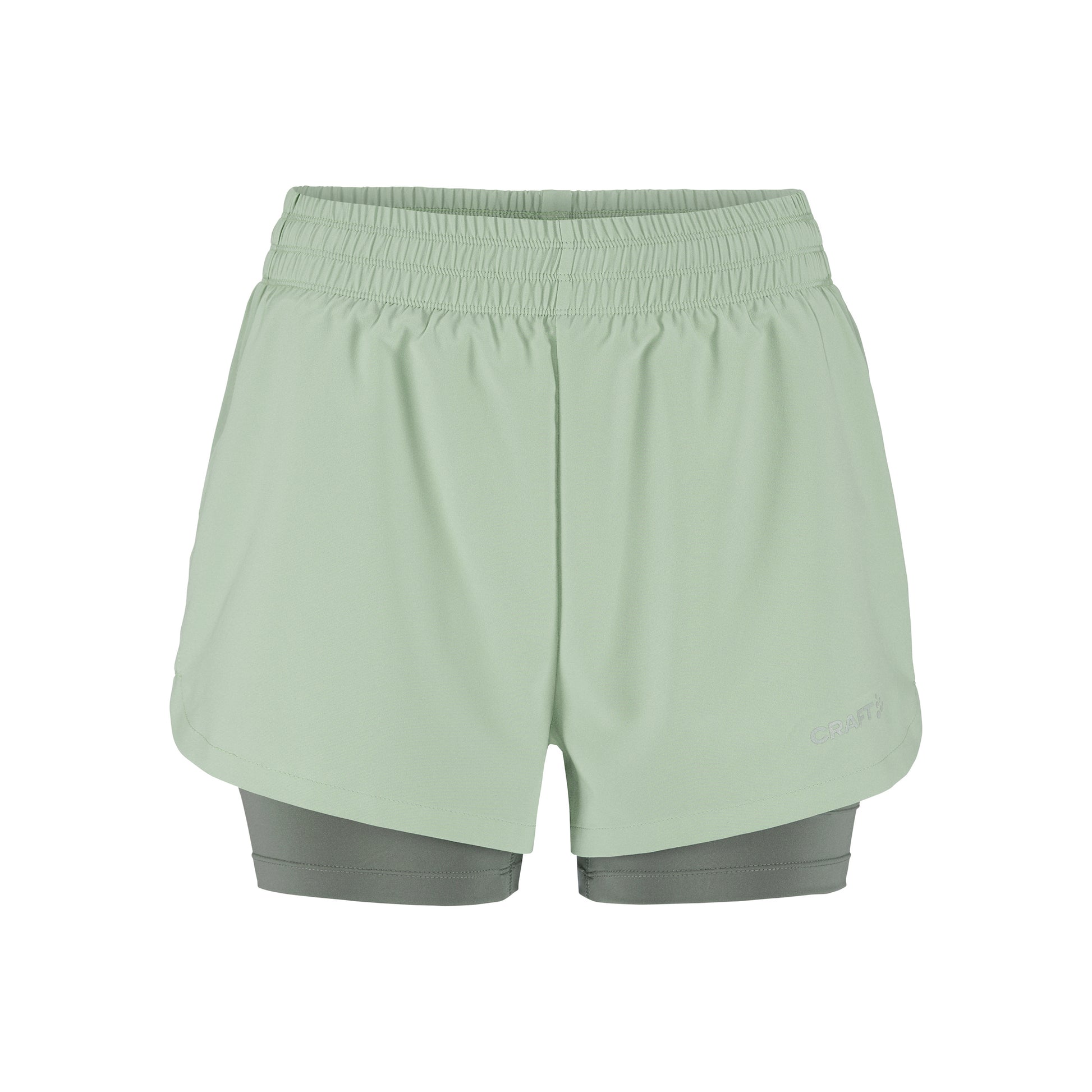 Craft ADV Essence 2in1 Laufshorts Damen - grün