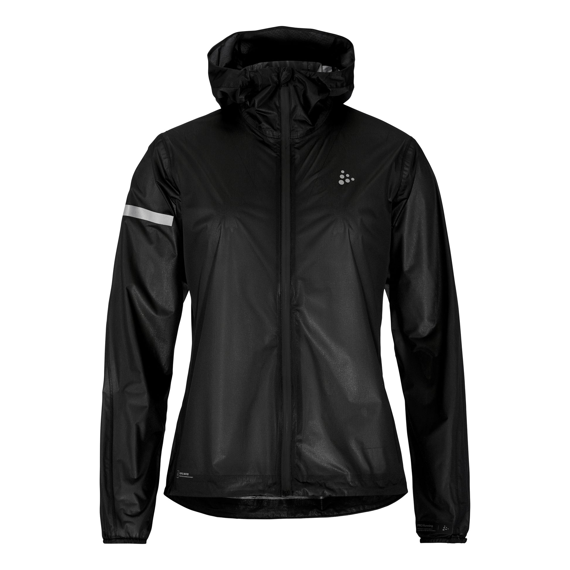Craft Pro Hydro Lightweight Laufjacke Damen - schwarz, schwarz
