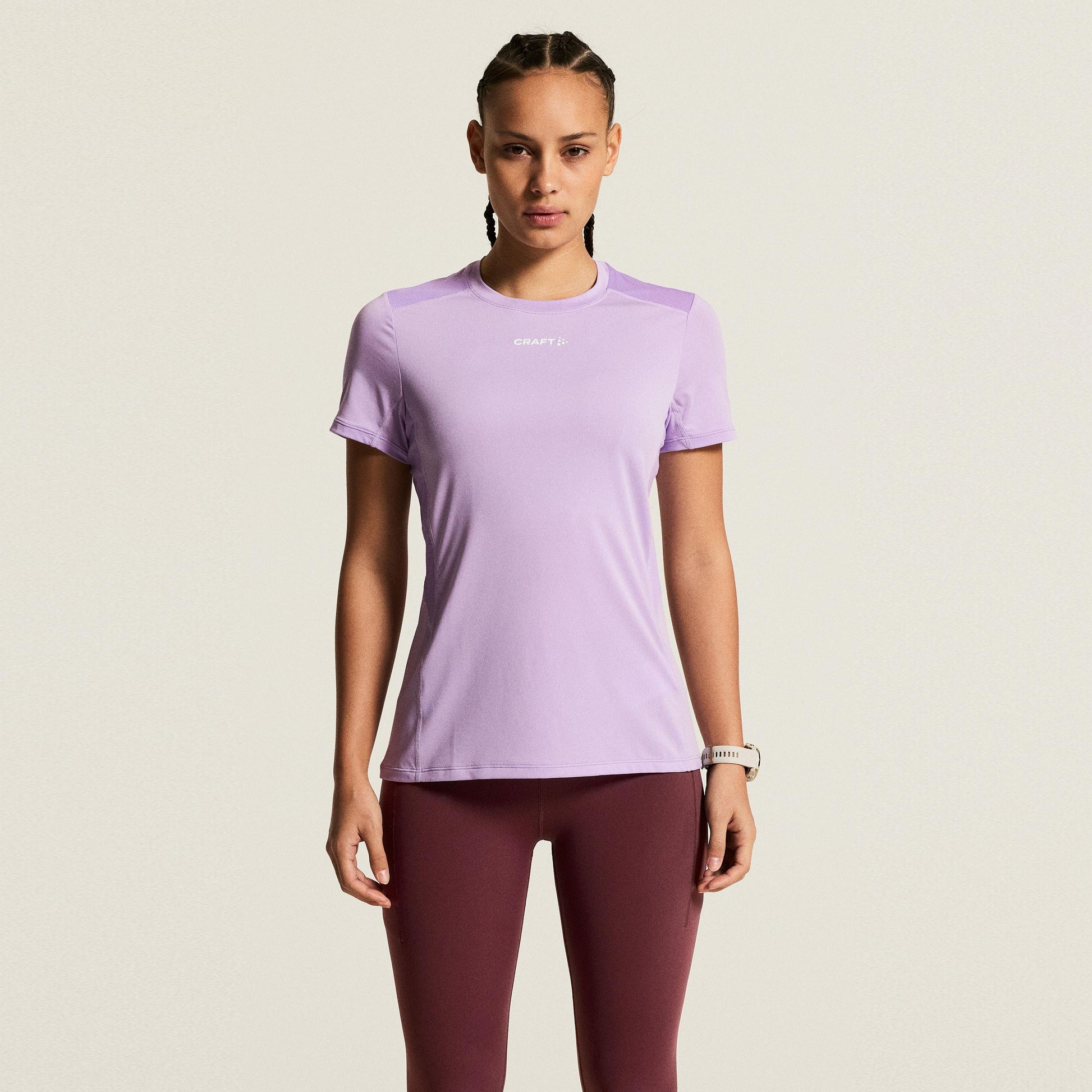 Craft ADV Essence Laufshirt Damen - lila, lila