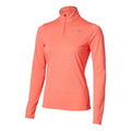 Core Impulse Half Zip  Laufshirt Damen - koralle