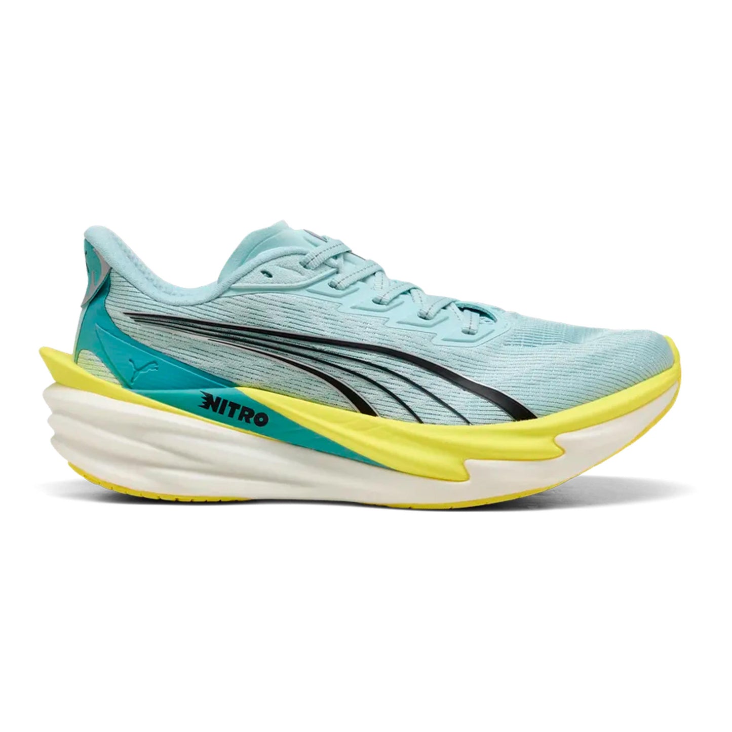 Puma Deviate Nitro 4 Neutralschuh Damen - mint, gelb