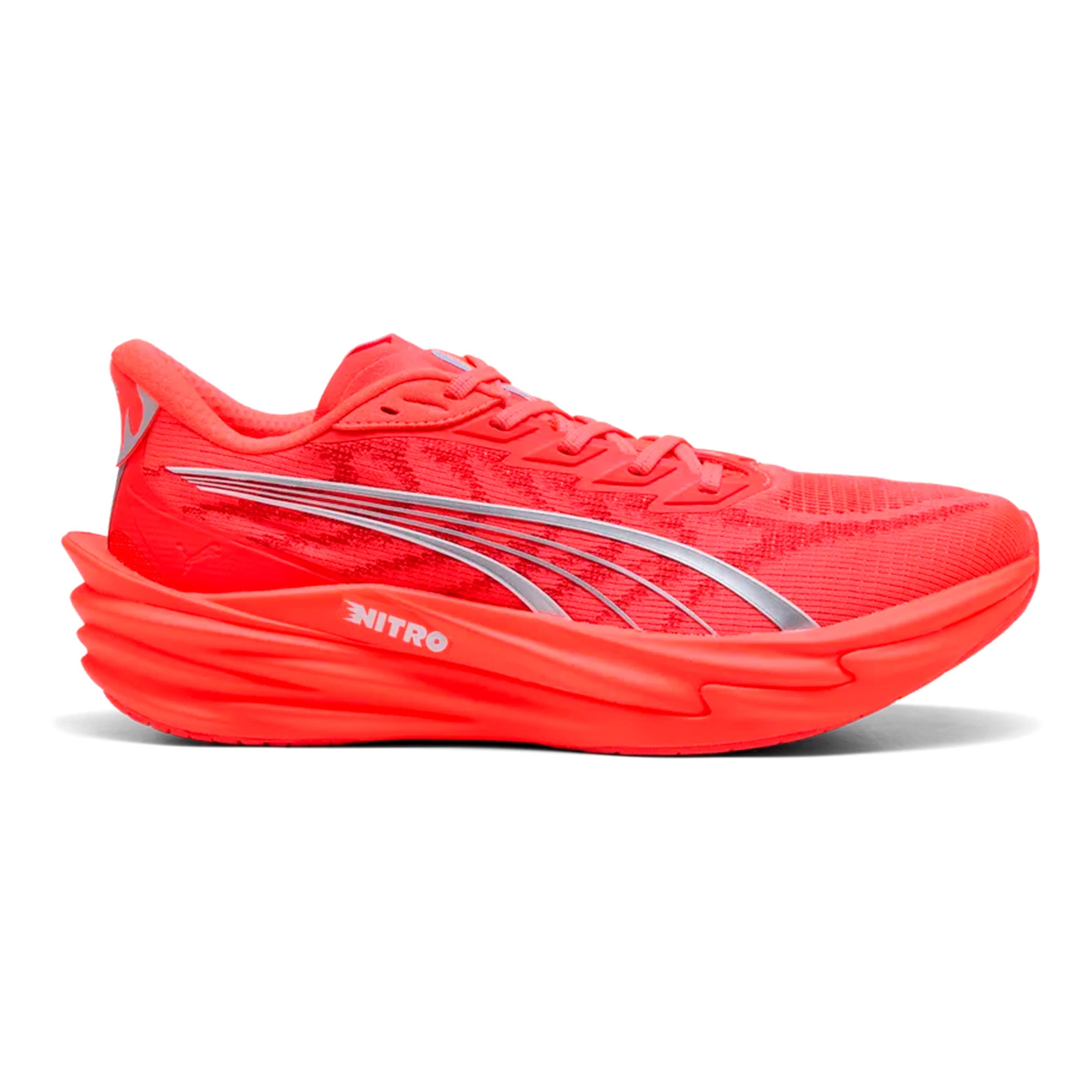 Puma Deviate Nitro 4 Neutralschuh Herren - rot, silber