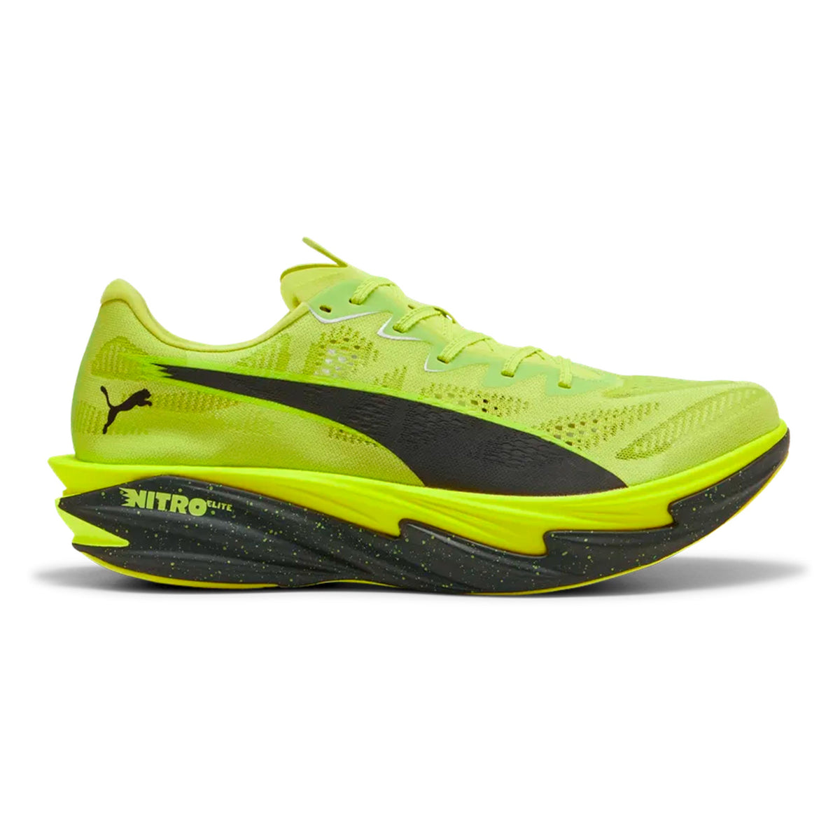 Puma Deviate Nitro Elite 4 Wettkampfschuh Damen - limette, schwarz