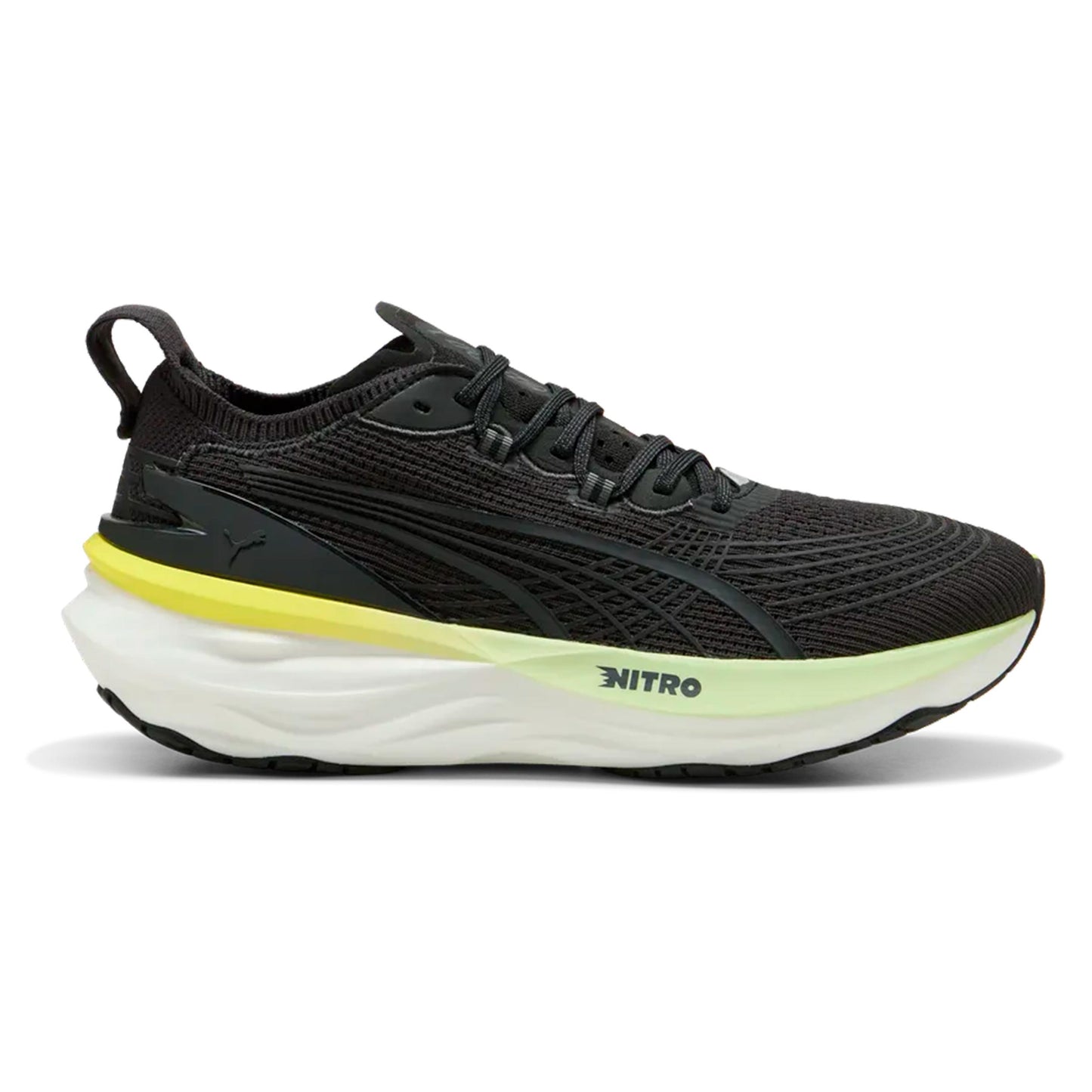 Puma ForeverRun Nitro 2 Stabilitätsschuh Herren-schwarz, grün