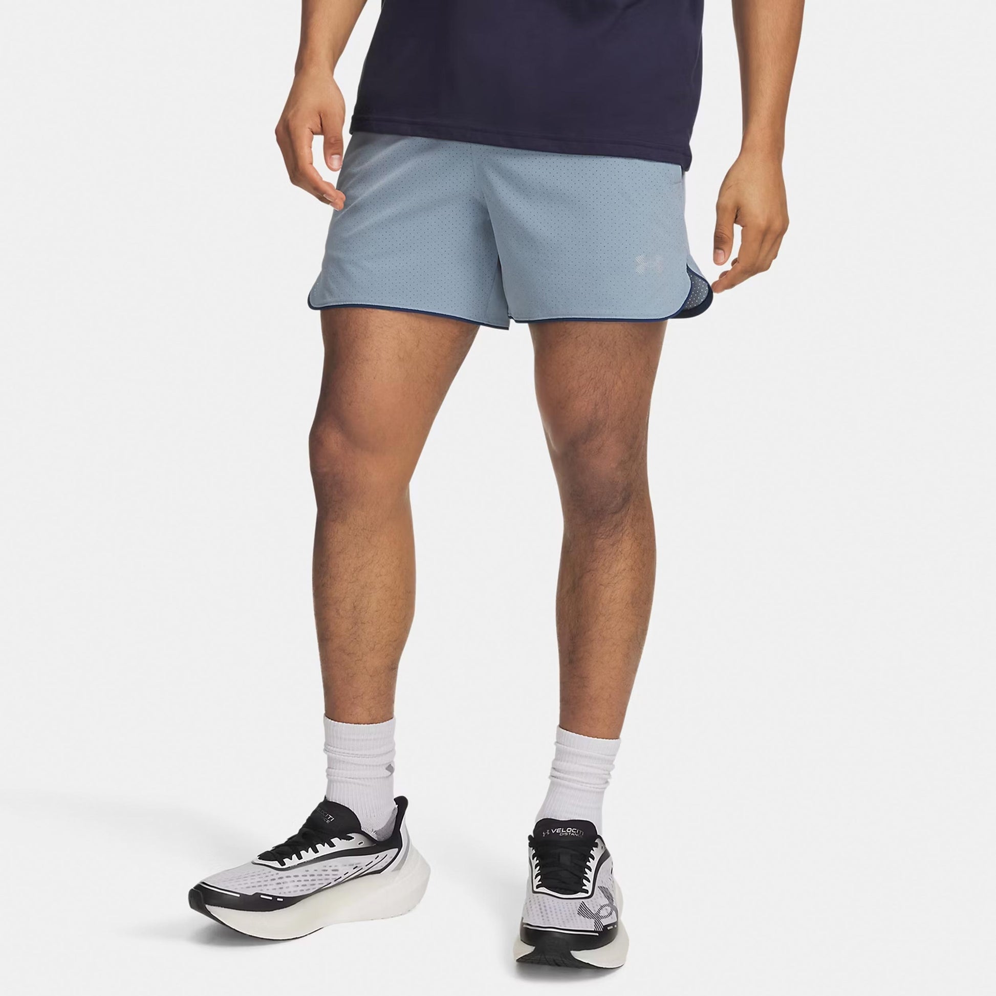 Under Armour Velociti Pro Vent 5in  Laufshorts Herren - blaugrau