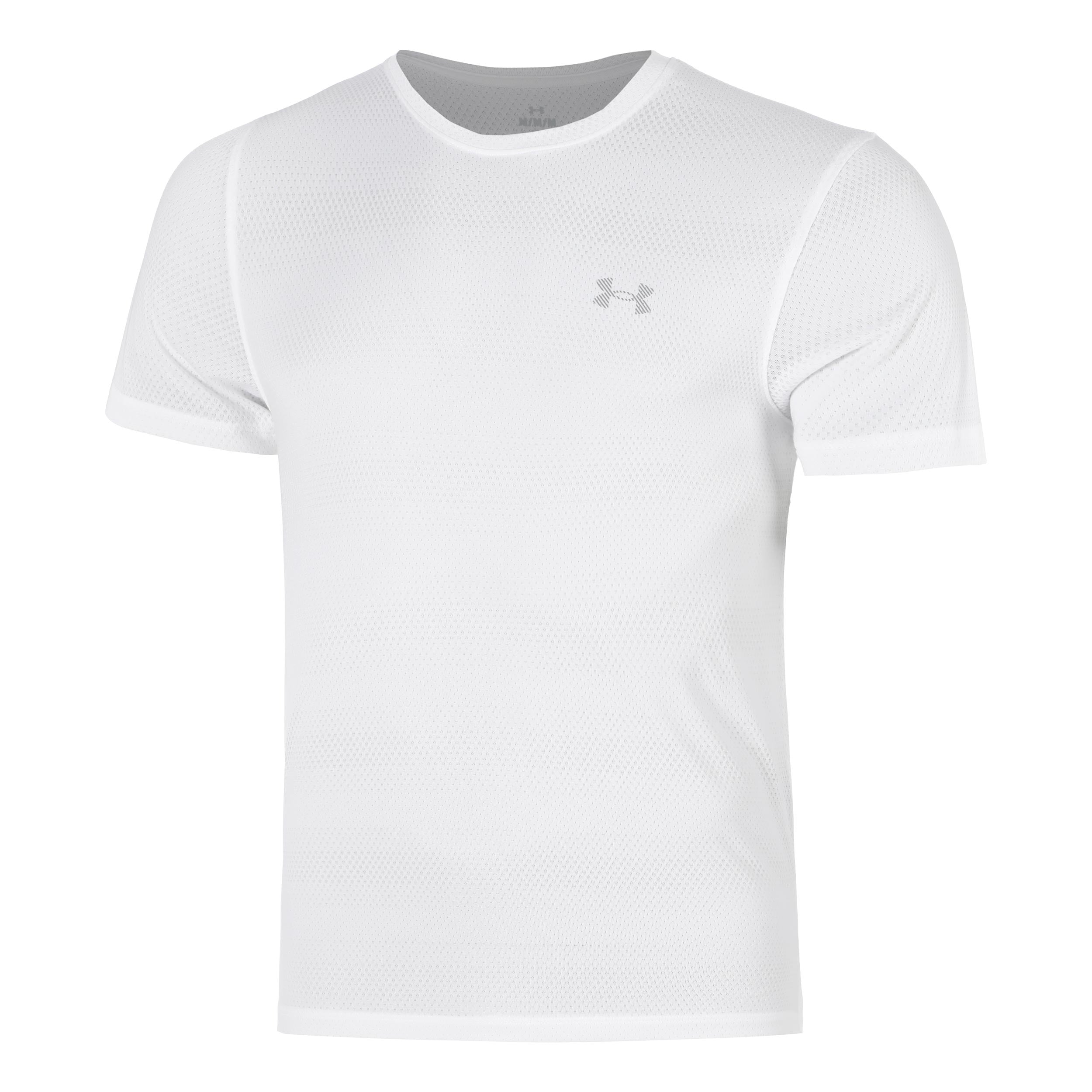 Under Armour Velociti  Laufshirt Herren - weiß, silber