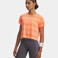 Velociti  Laufshirt Damen - orange, silber